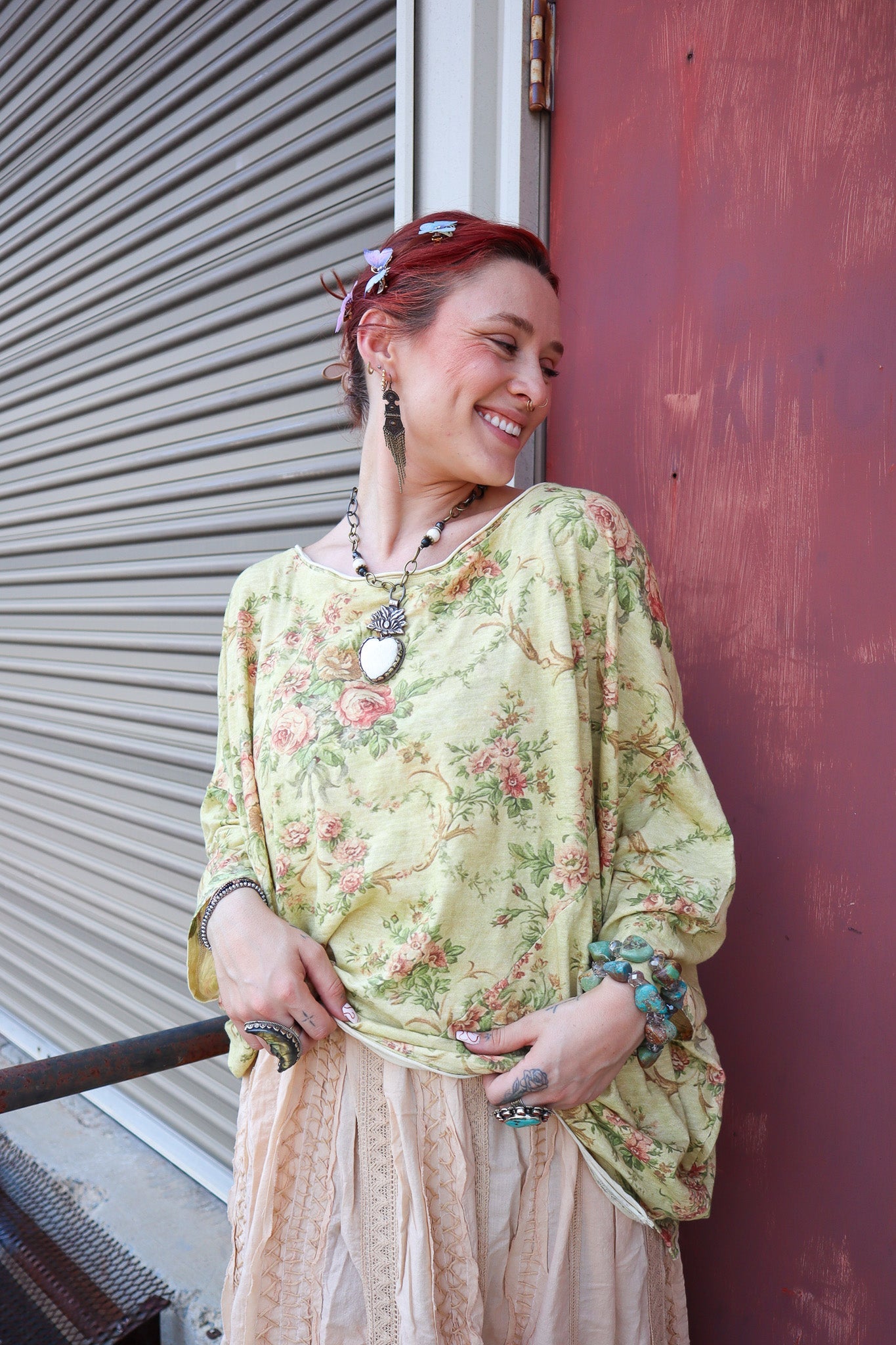 Heart on Fire Statement Necklace - ivyandlavyboutique Spirit Lala