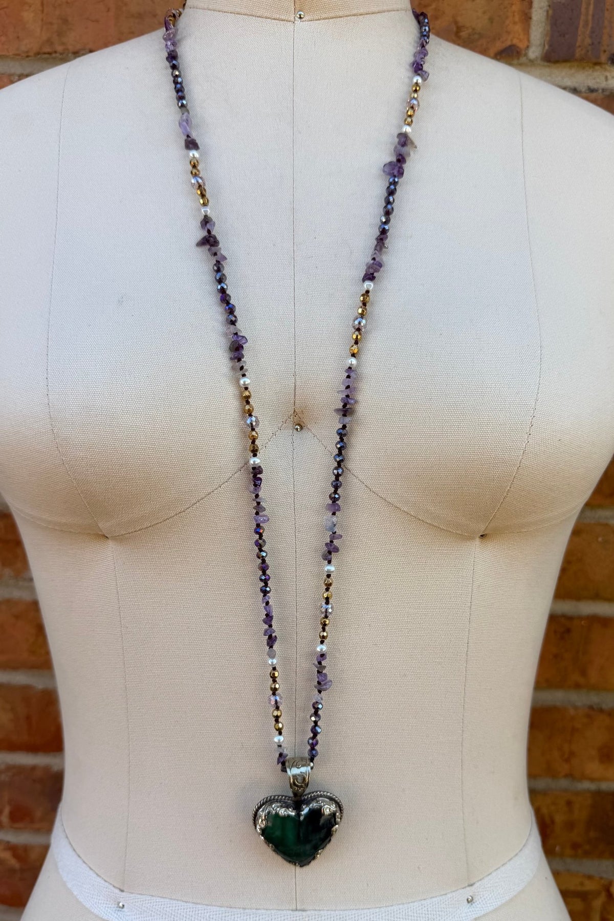 Heart On My Sleeve Necklace - Boho Wanderlust Boutique Boho Wanderlust Boutique