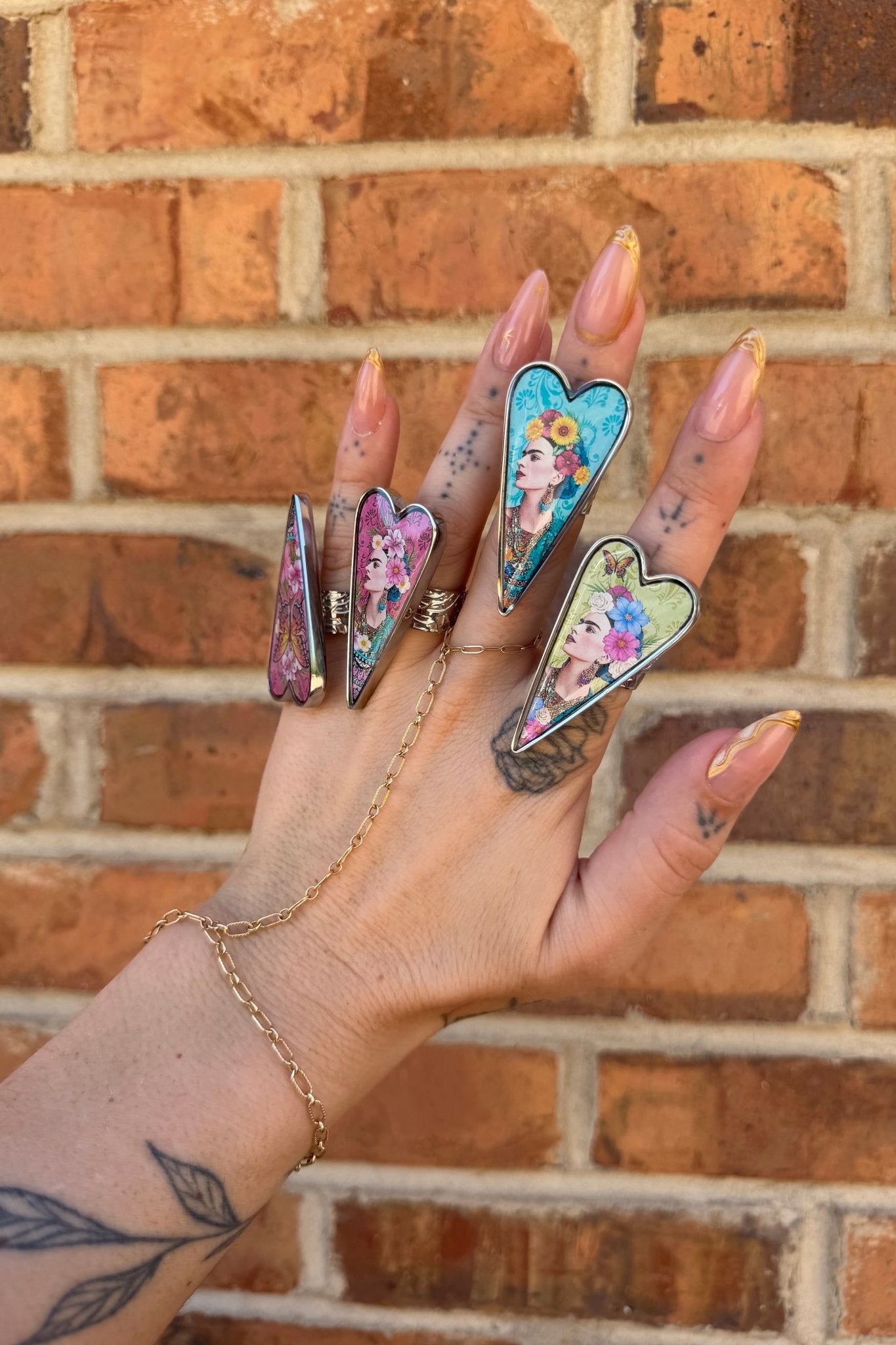 Heart Ring in Frida - ivyandlavyboutique ivyandlavyboutique