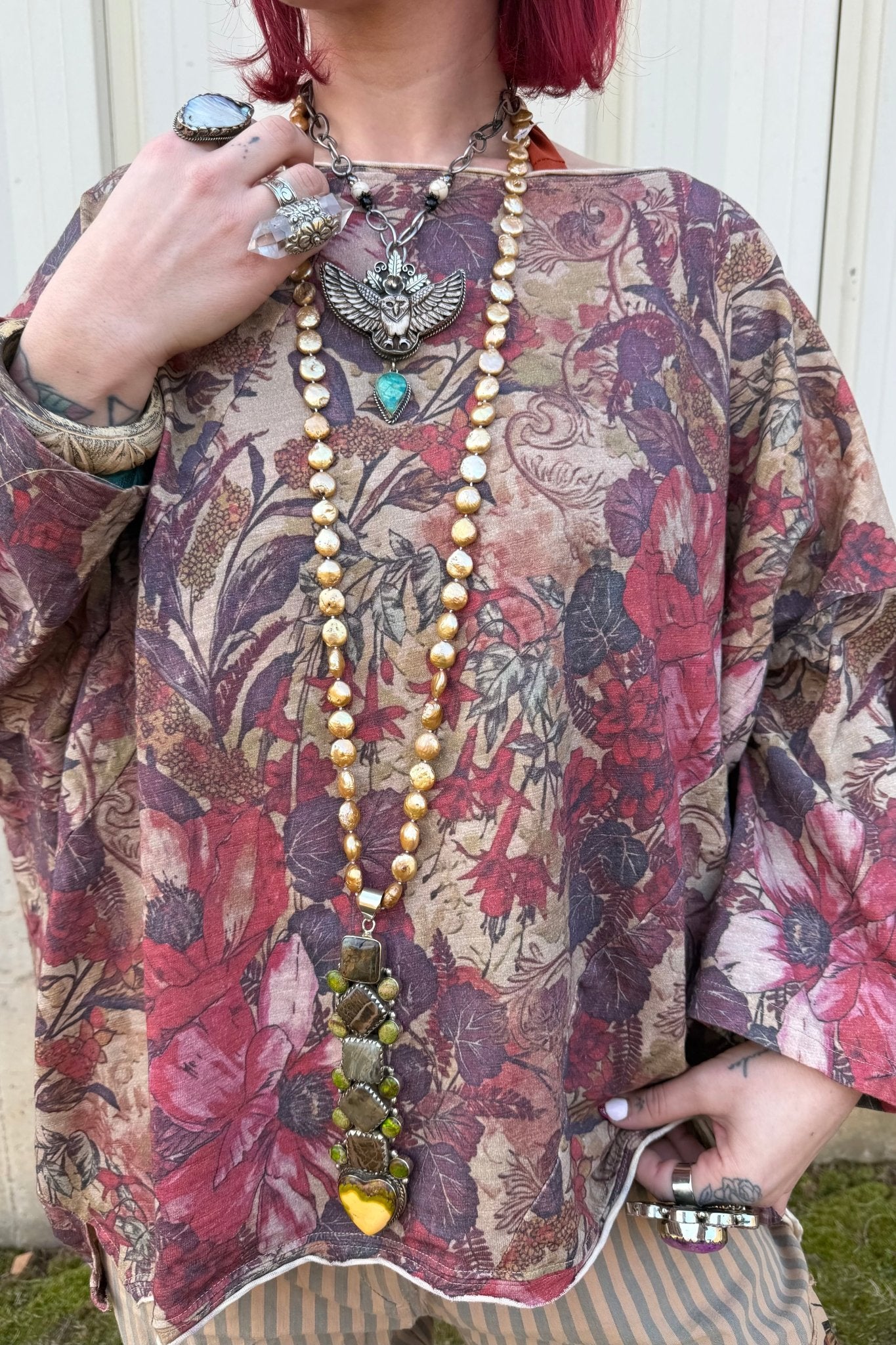 Hedwig Handmade Owl Necklace - ivyandlavyboutique ivyandlavyboutique
