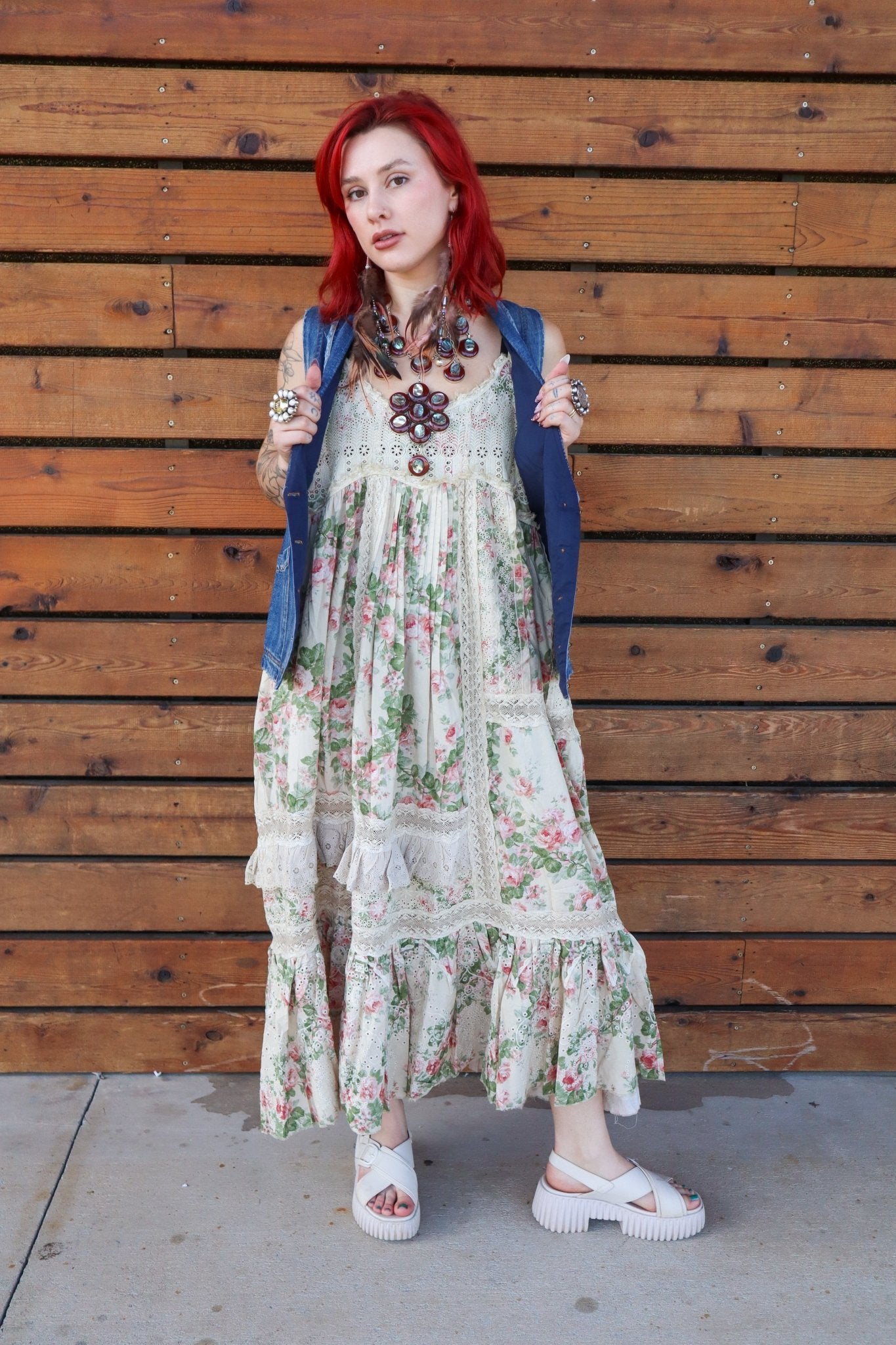 Heirloom Garden Dress - ivyandlavyboutique Jaded Gypsy