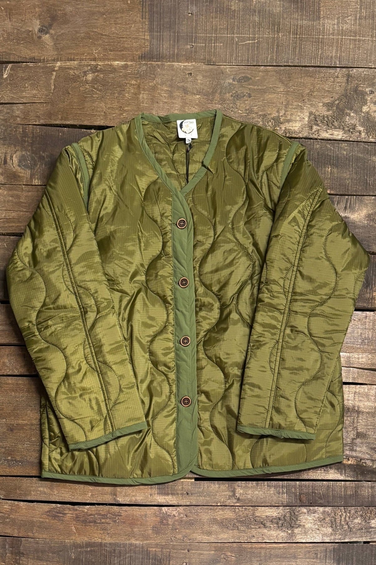 Hidden Trail Jacket in Solid Olive - ivyandlavyboutique Jaded Gypsy