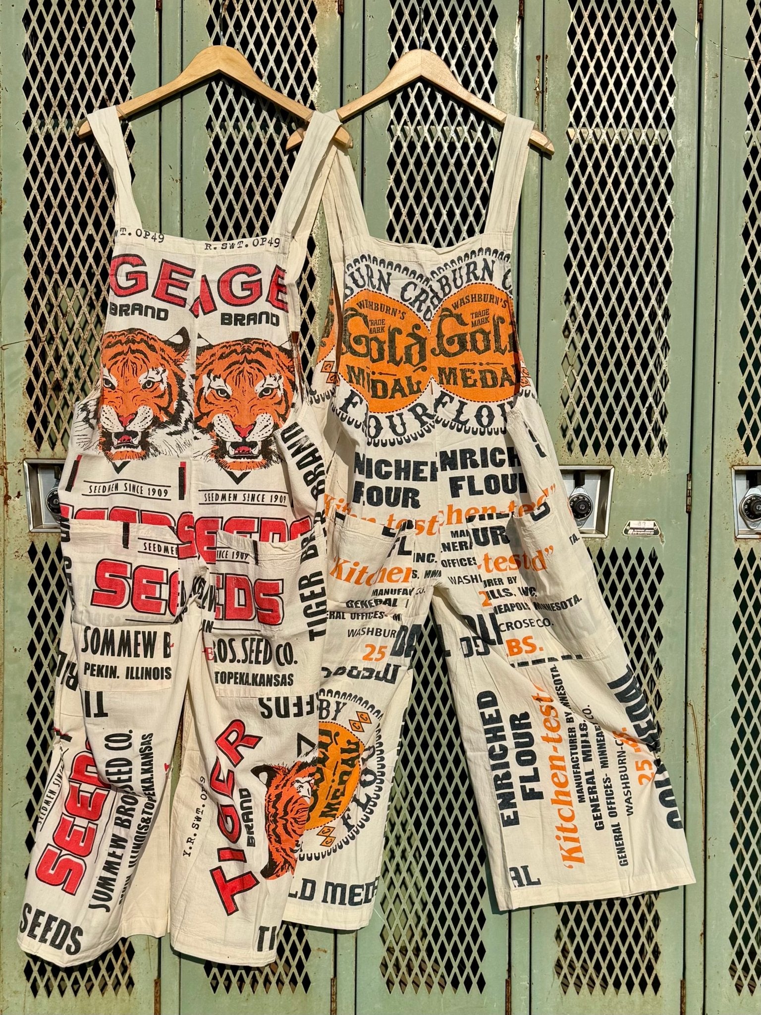 Hippie Flour Sack Wide Leg Overalls Onesie - ivyandlavyboutique Kathmandu Imports
