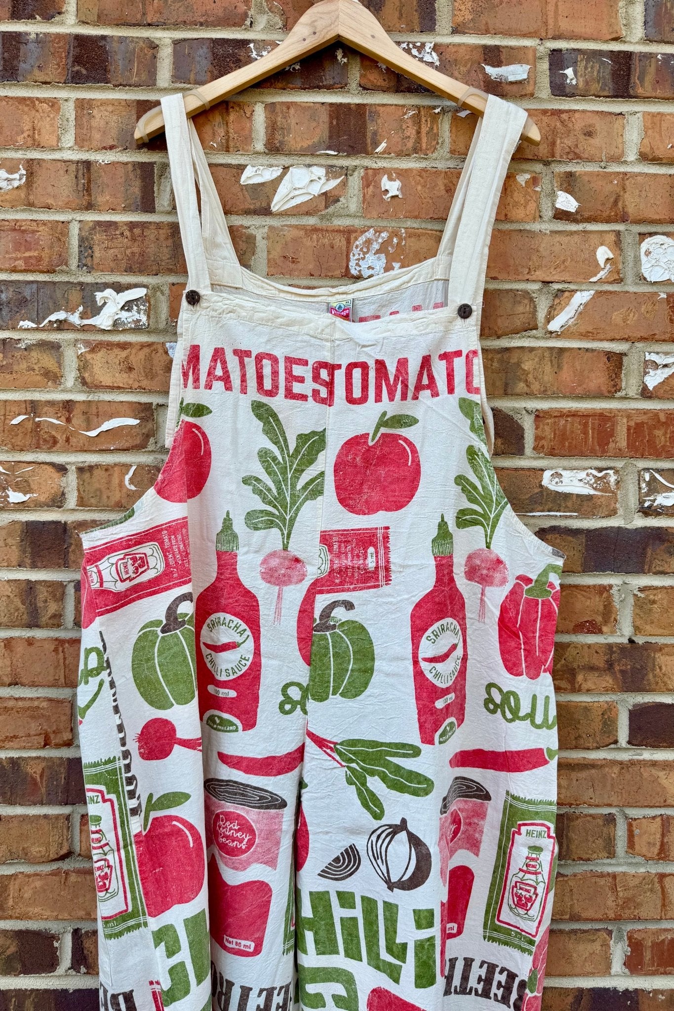 Hippie Flour Sack Wide Leg Overalls Onesie - ivyandlavyboutique Kathmandu Imports