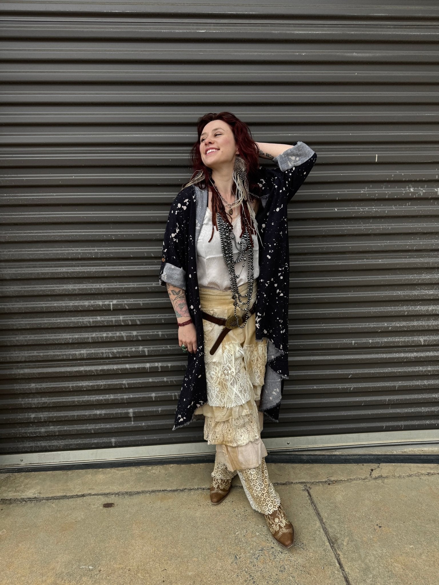 Hippie Vintage Lace Pant - ivyandlavyboutique A Rare Bird Shop