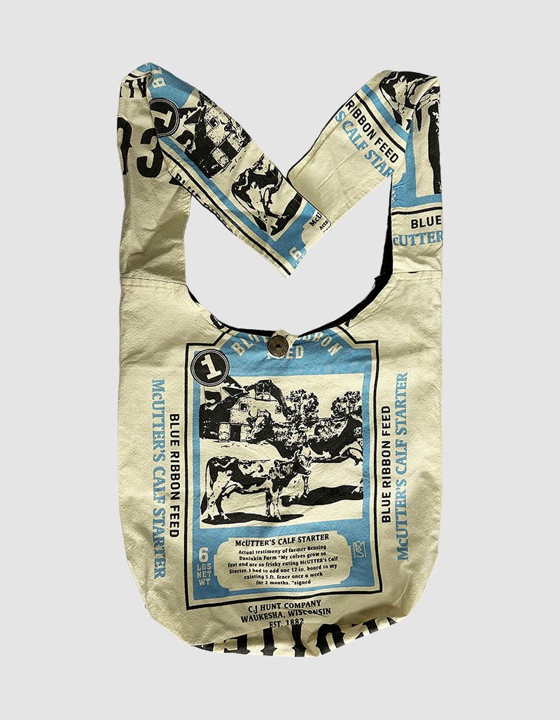 Hobo Bag COW - ivyandlavyboutique Kathmandu Imports