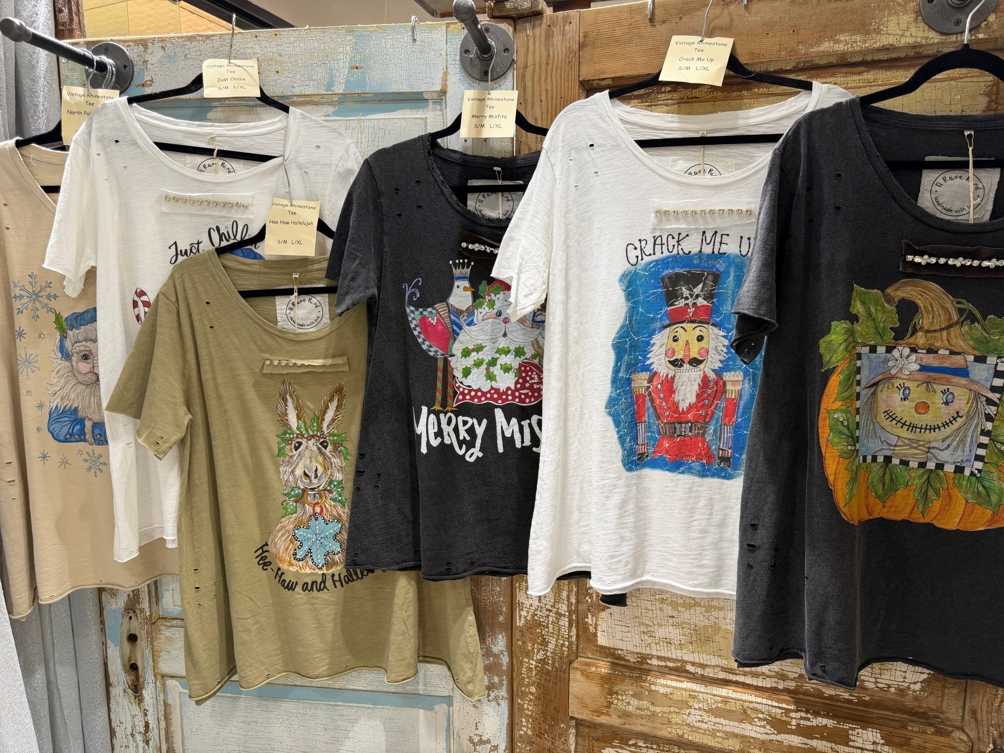 Holiday Rare Bird Tees - ivyandlavyboutique A Rare Bird Shop