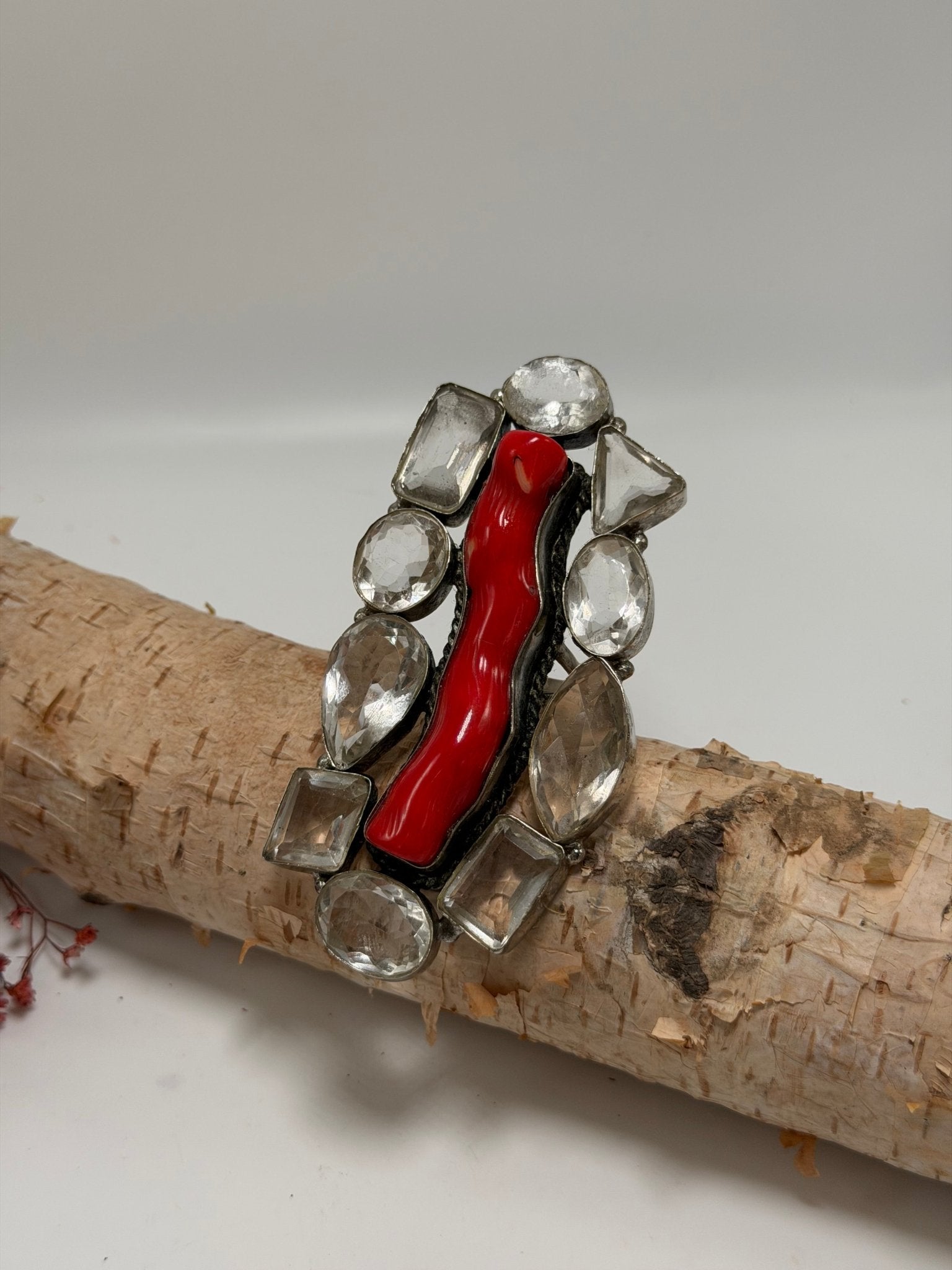 Hot Cheeto Crystal Log Ring - ivyandlavyboutique ivyandlavyboutique
