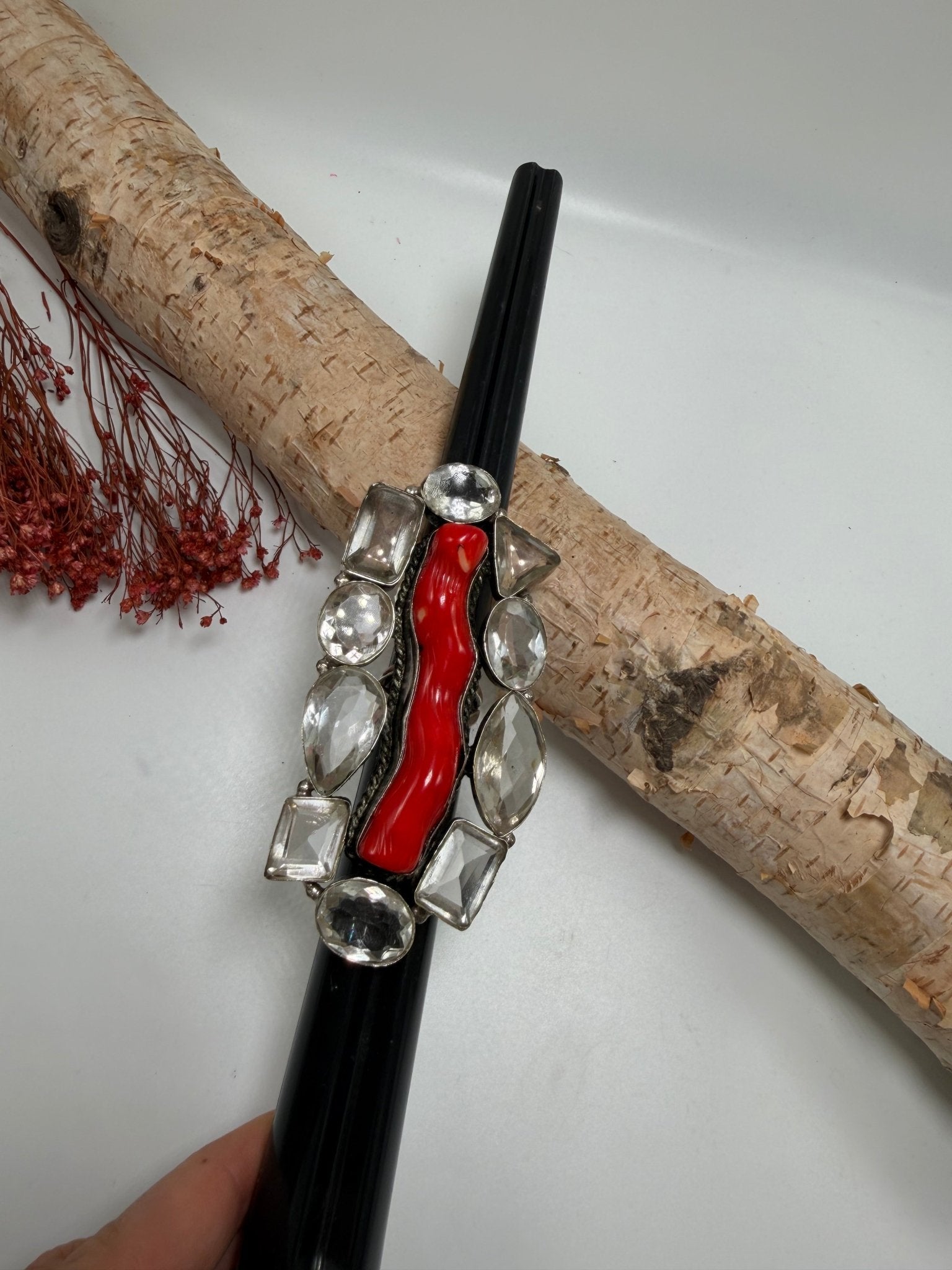 Hot Cheeto Crystal Log Ring - ivyandlavyboutique ivyandlavyboutique