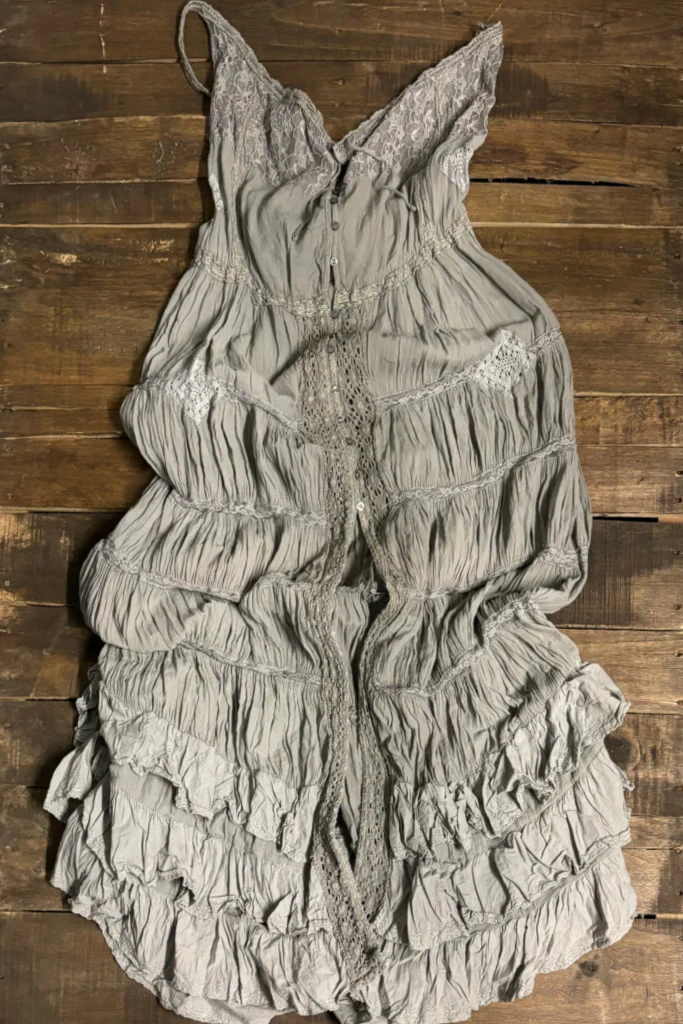 Coming Your Way Maxi Button Down Layering Dress in Charcoal