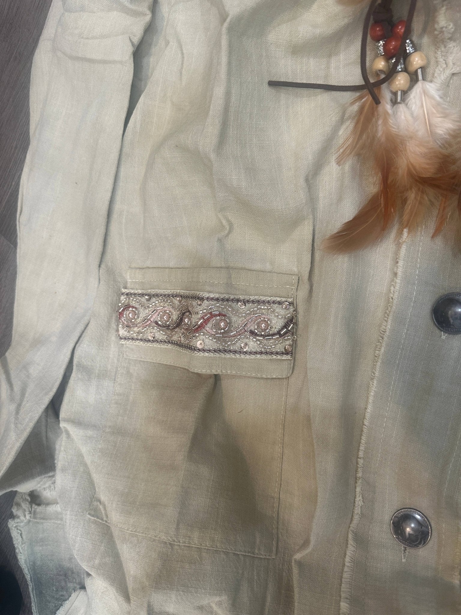Indian Warrior Duster - ivyandlavyboutique A Rare Bird Shop