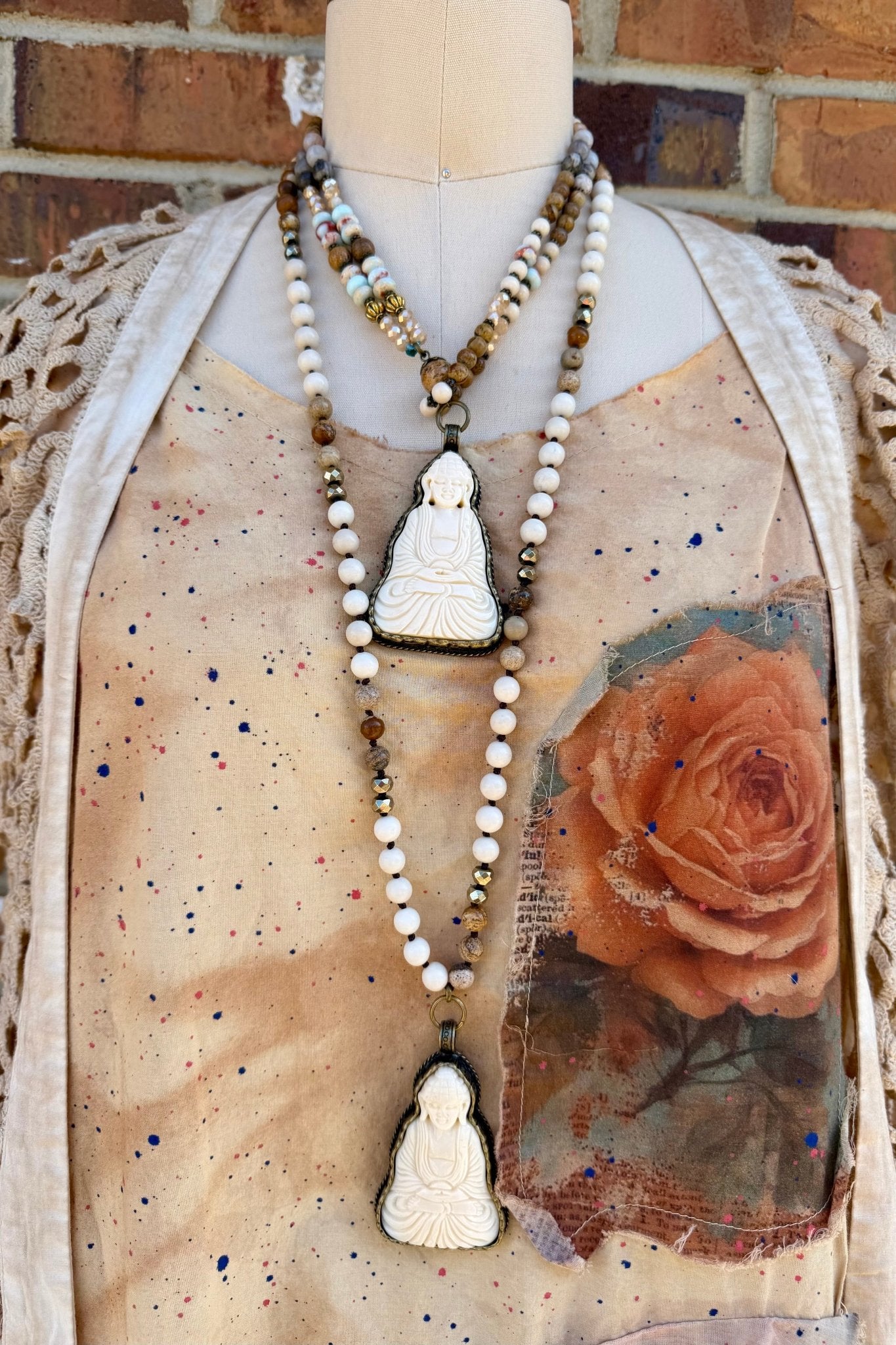 Inner Peace Necklace - ivyandlavyboutique ivyandlavyboutique