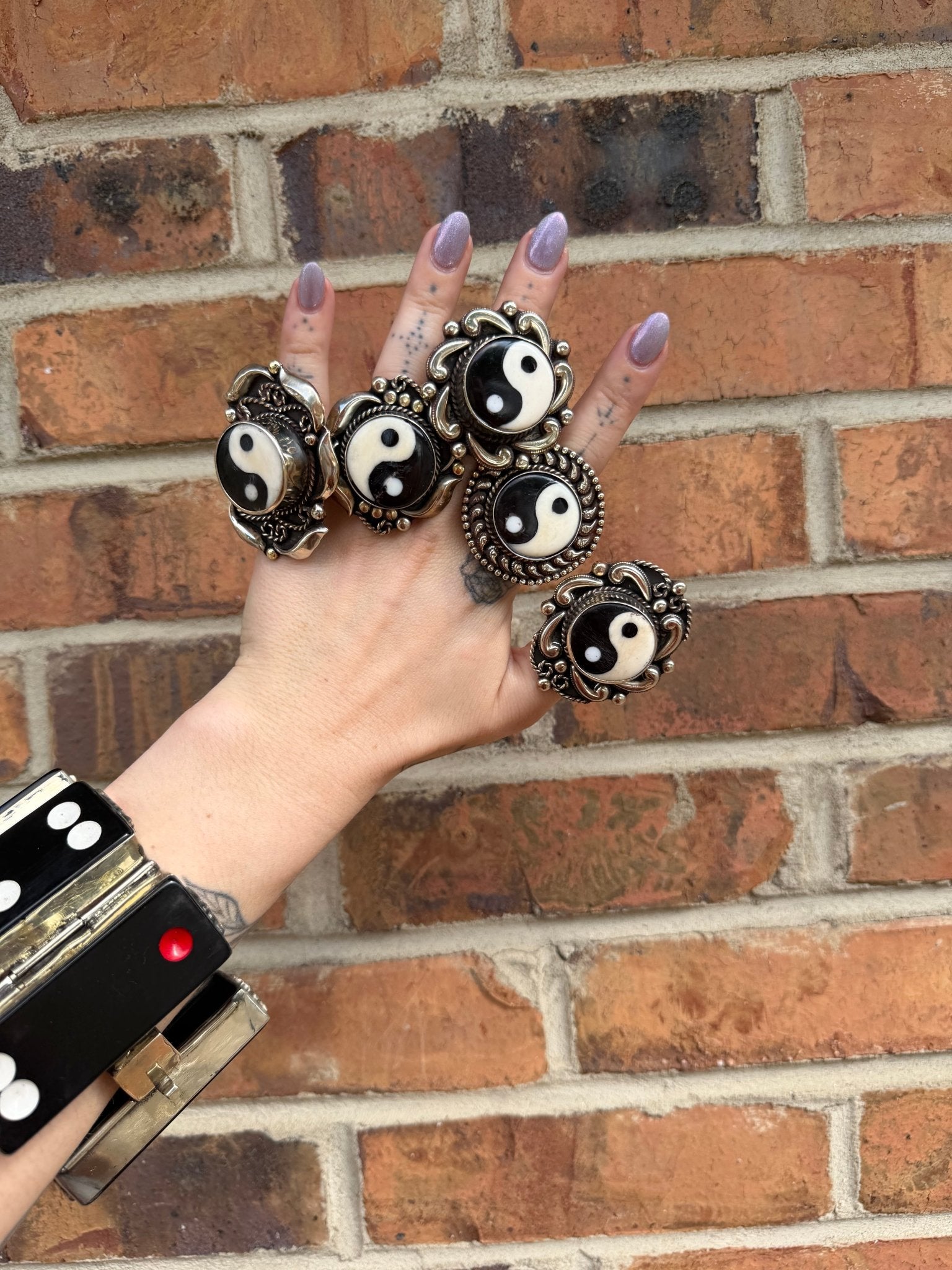 Inner Vibes Yin Yang Ring - ivyandlavyboutique ivyandlavyboutique