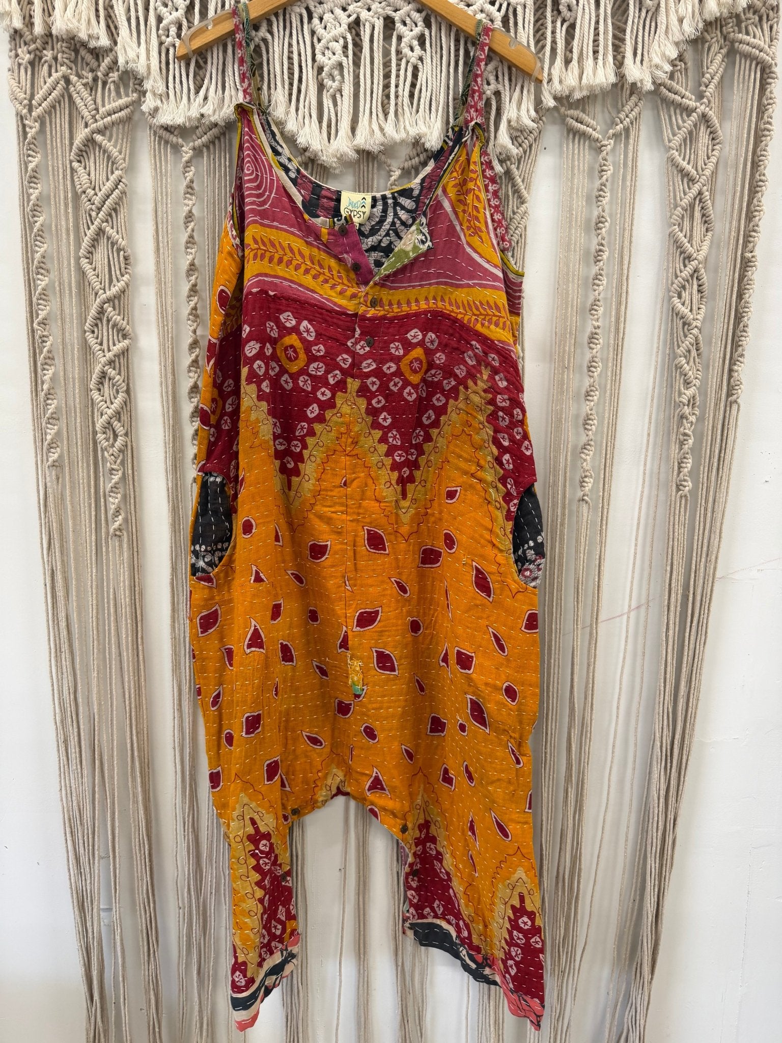 Jaded Gypsy Harem Overall - ivyandlavyboutique ivyandlavyboutique