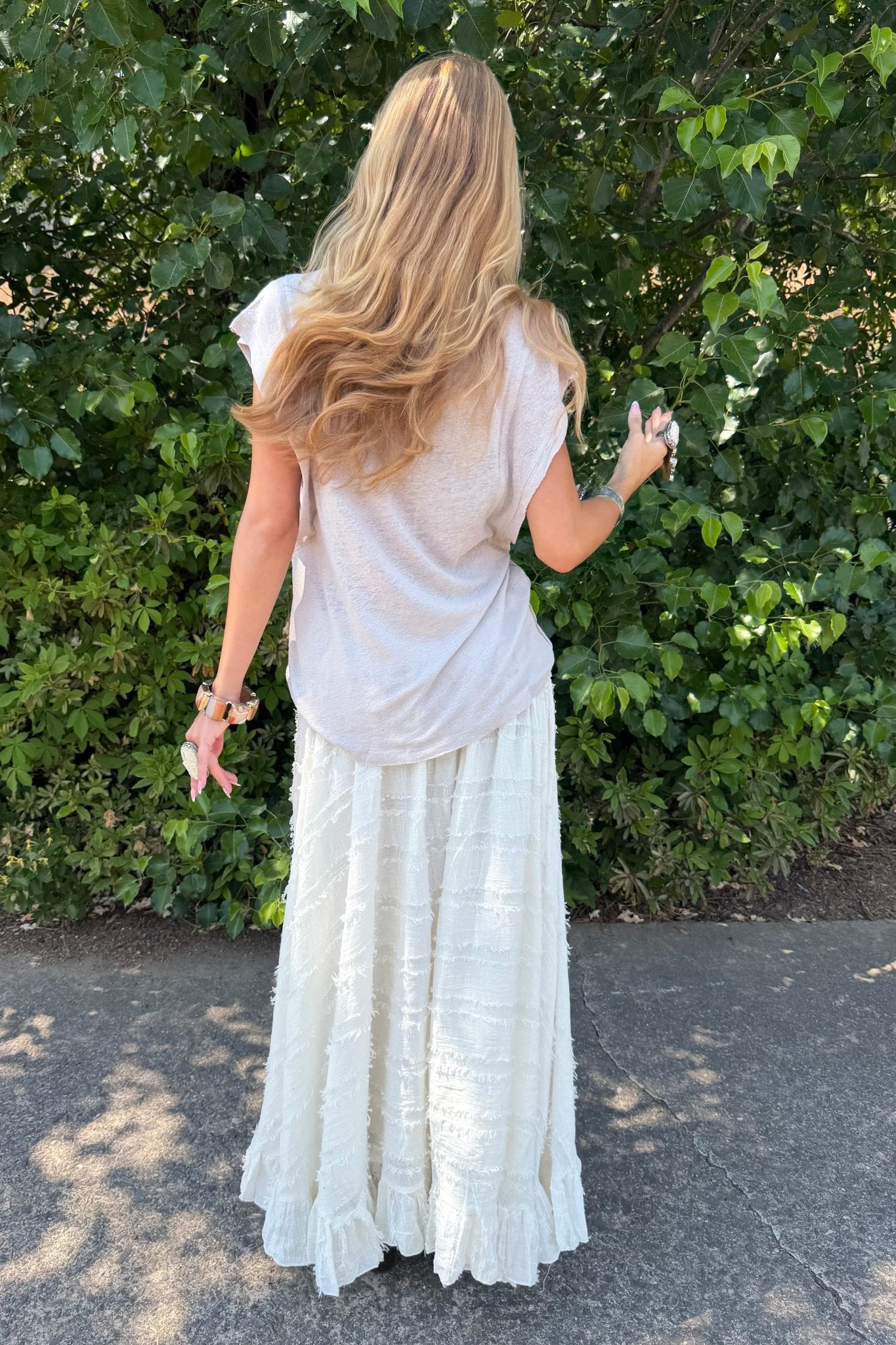 Jannet Mushroom Color Tank - ivyandlavyboutique Love Stitch