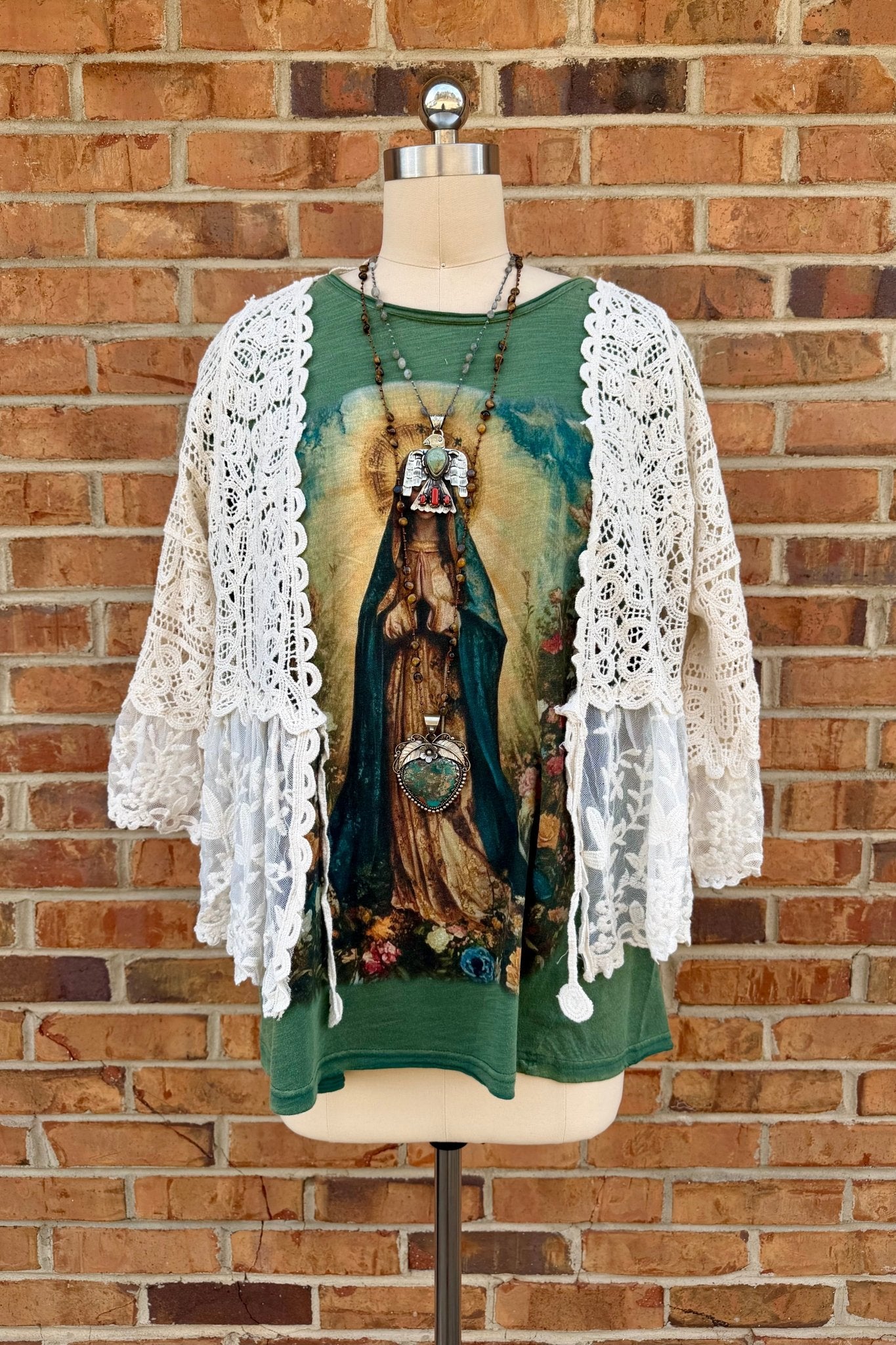 Just Beachy Front Tie Kimono - ivyandlavyboutique ivyandlavyboutique