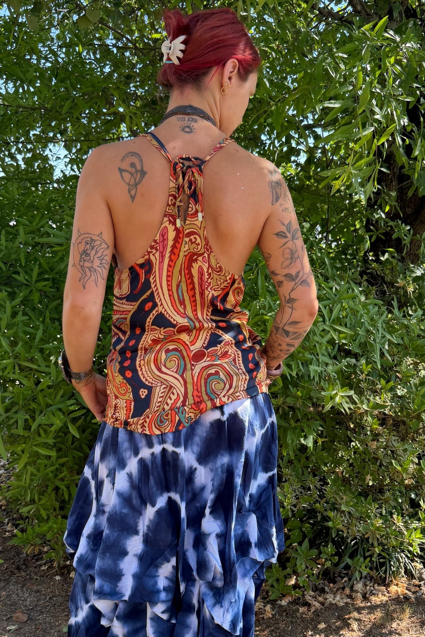 Just Groovy Tank Top - ivyandlavyboutique Love Stitch