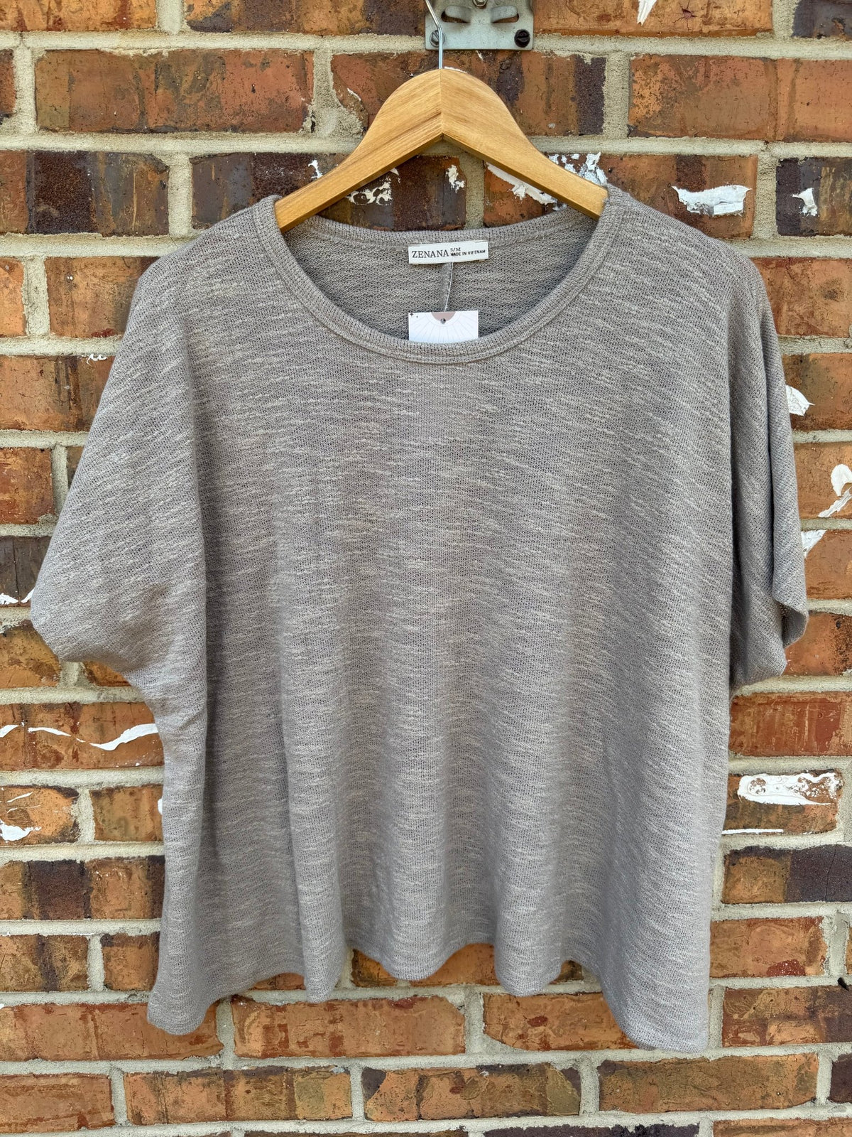 Just Hanging In Muddy Water (Brown) - ivyandlavyboutique Zenana