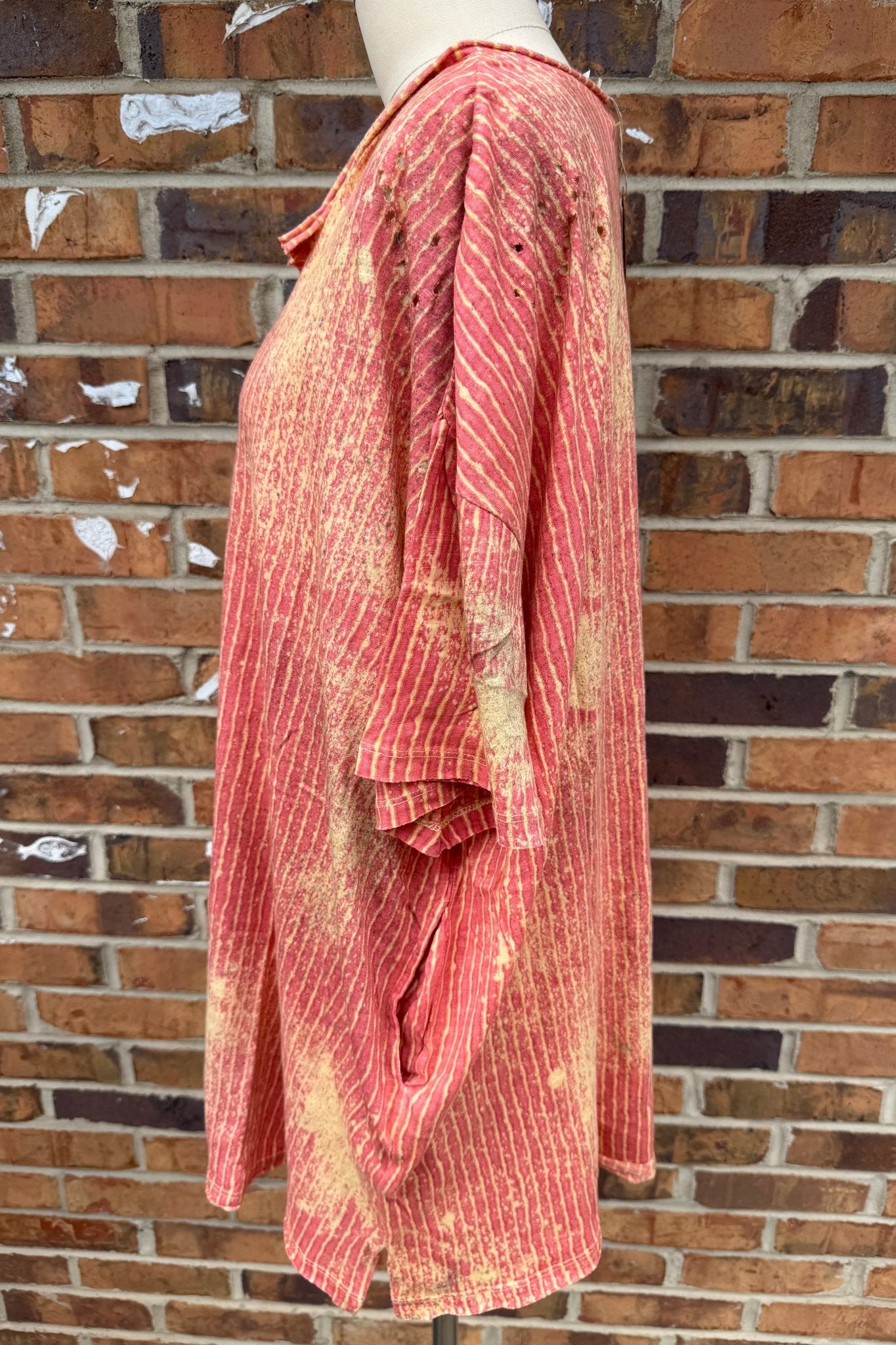 Ketchup Vibe Boho Rag Tee - ivyandlavyboutique A Rare Bird Shop