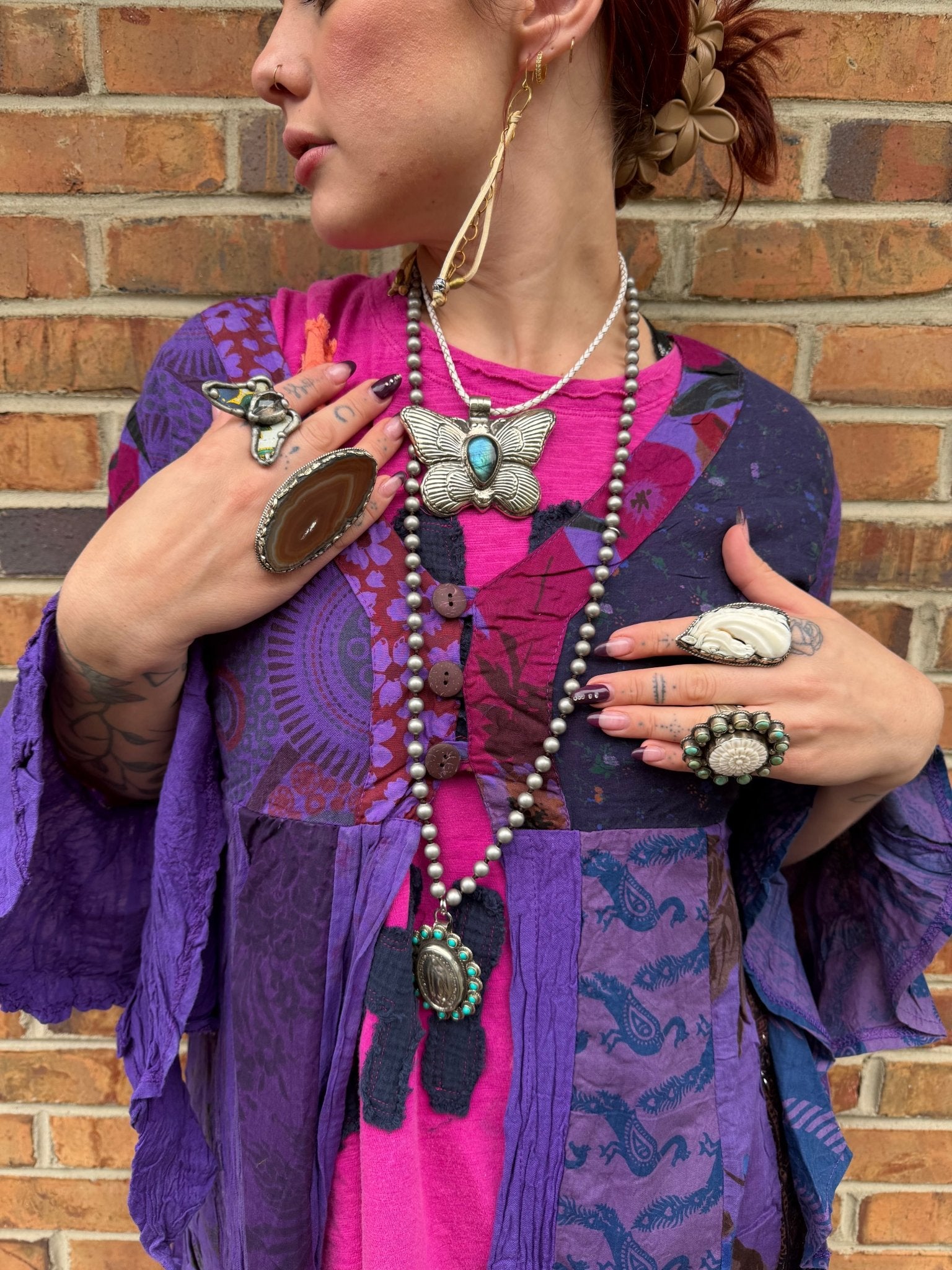 Lady of Guadalupe Necklace - ivyandlavyboutique ivyandlavyboutique