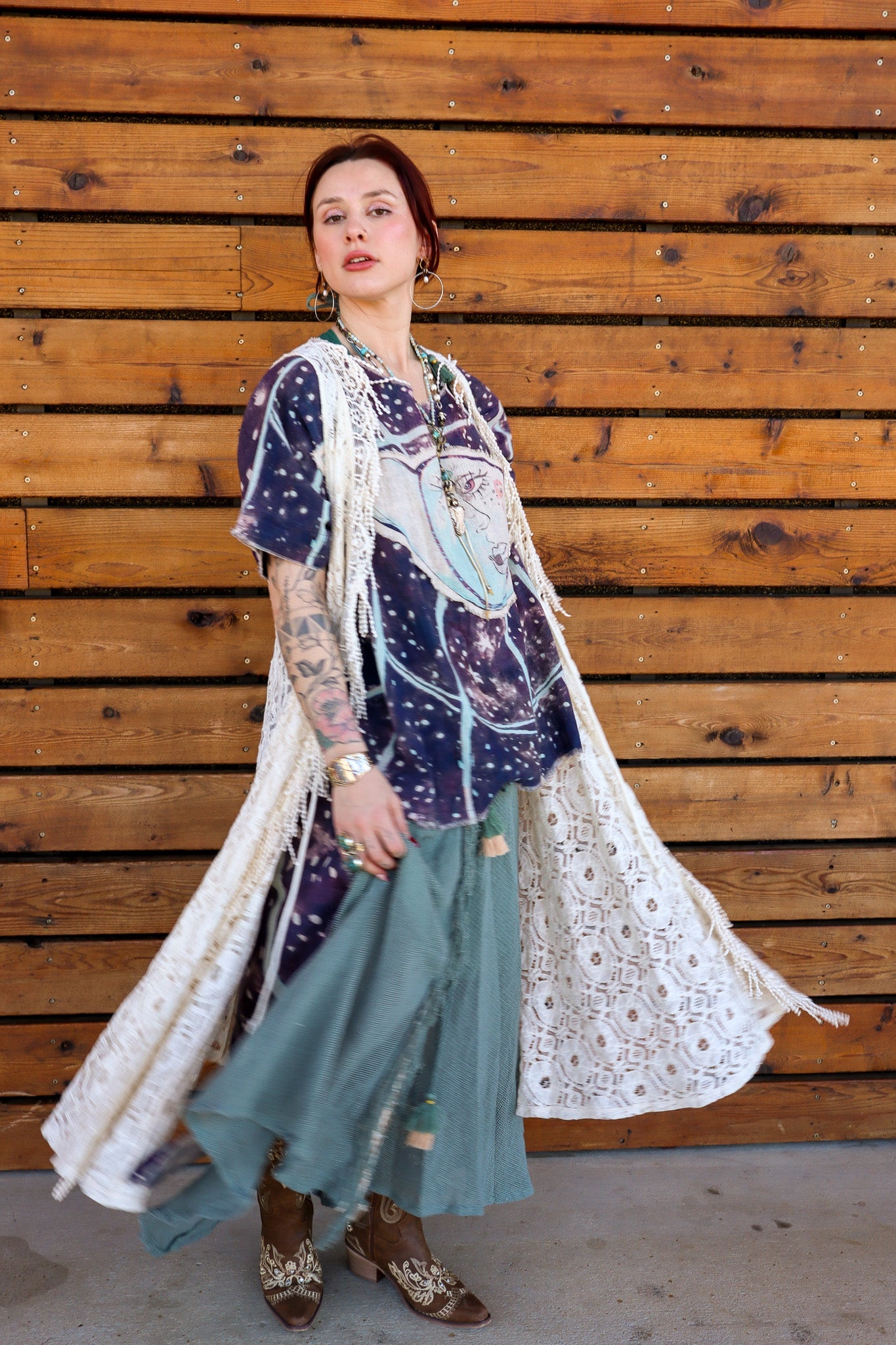 Layered With Love Duster Layering Kimono - ivyandlavyboutique Jaded Gypsy