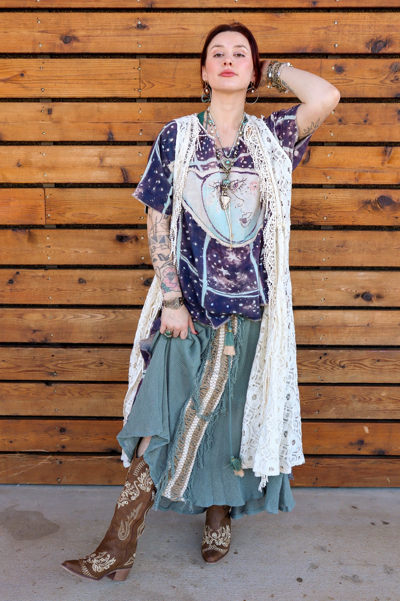 Layered With Love Duster Layering Kimono - ivyandlavyboutique Jaded Gypsy