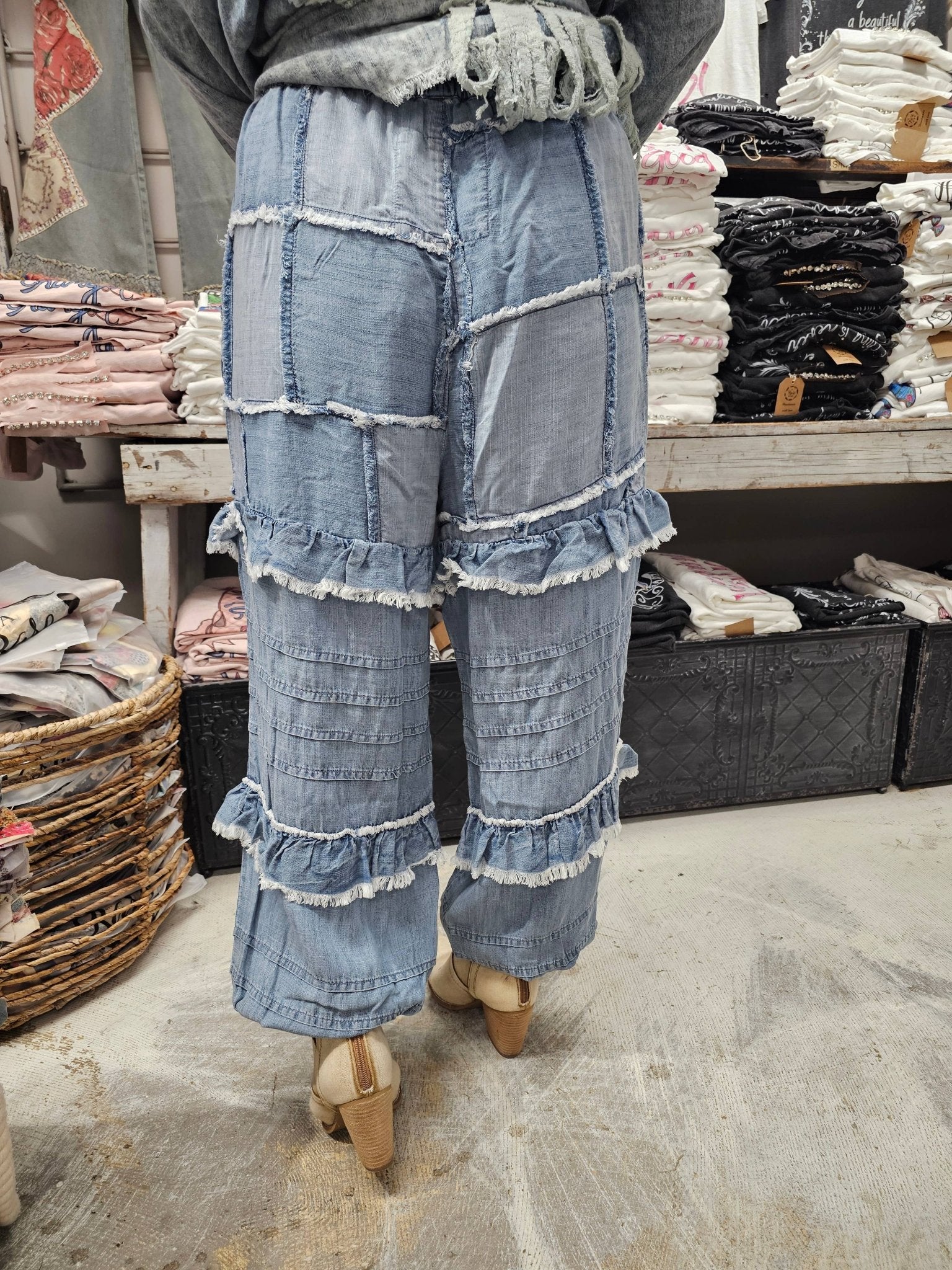 Let’s Vibe Tencel Bloomers - ivyandlavyboutique A Rare Bird Shop