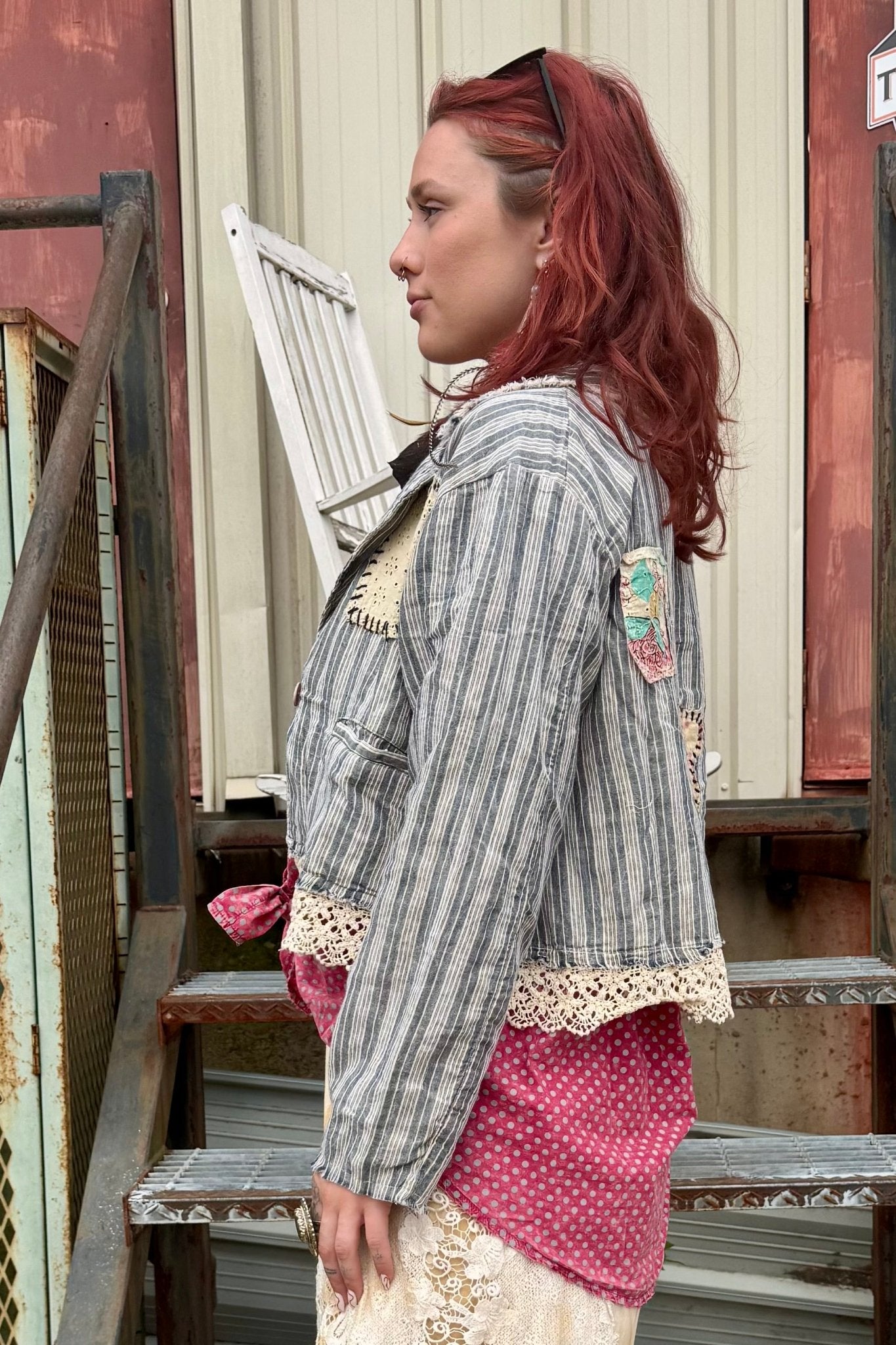 Lined Up Jacket - ivyandlavyboutique Jaded Gypsy