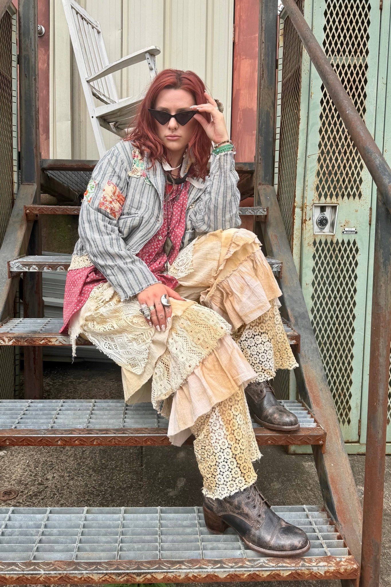 Lined Up Jacket - ivyandlavyboutique Jaded Gypsy