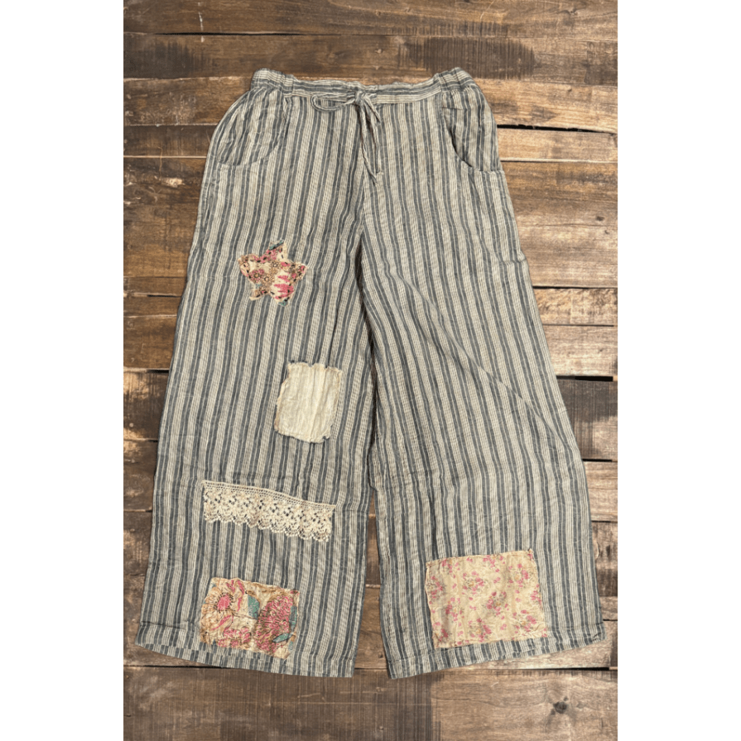 Lined Up Trouser Pants - ivyandlavyboutique Jaded Gypsy