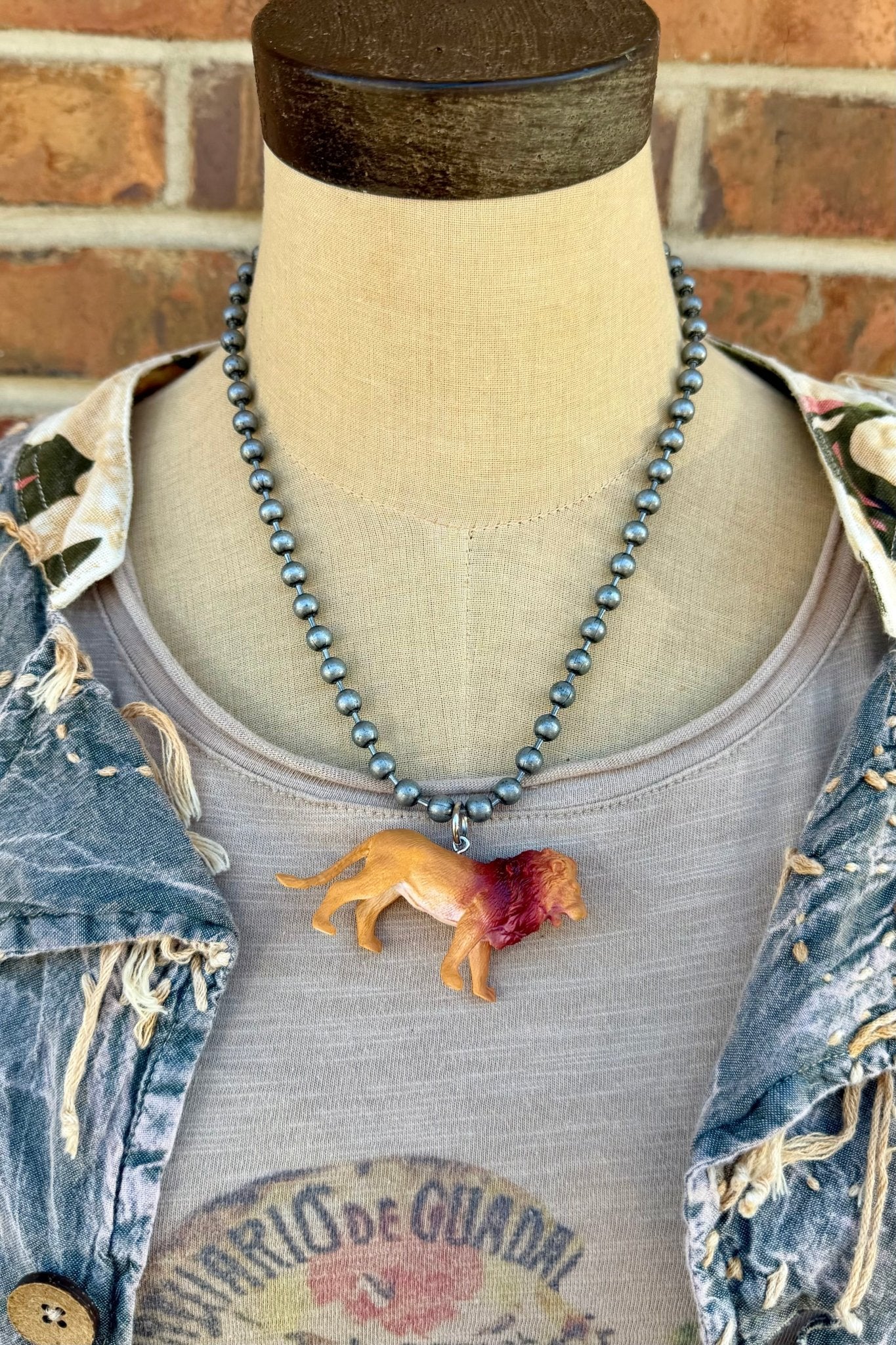 Lion Inner Child Animal Necklace - ivyandlavyboutique ivyandlavyboutique