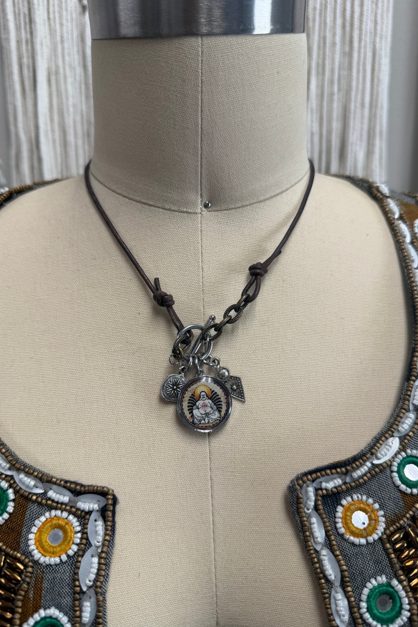 Little Buddha Charm Necklace - ivyandlavyboutique ivyandlavyboutique