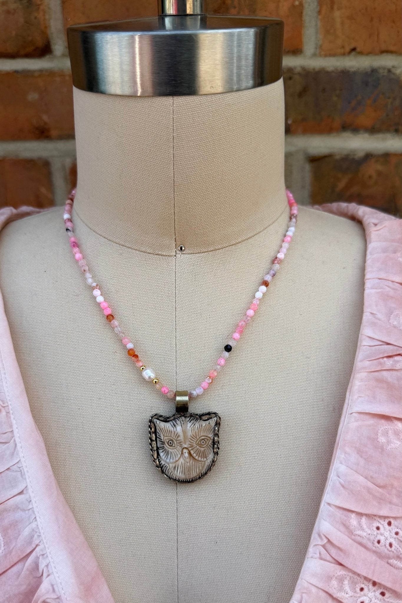Little Hootin Necklace - ivyandlavyboutique ivyandlavyboutique
