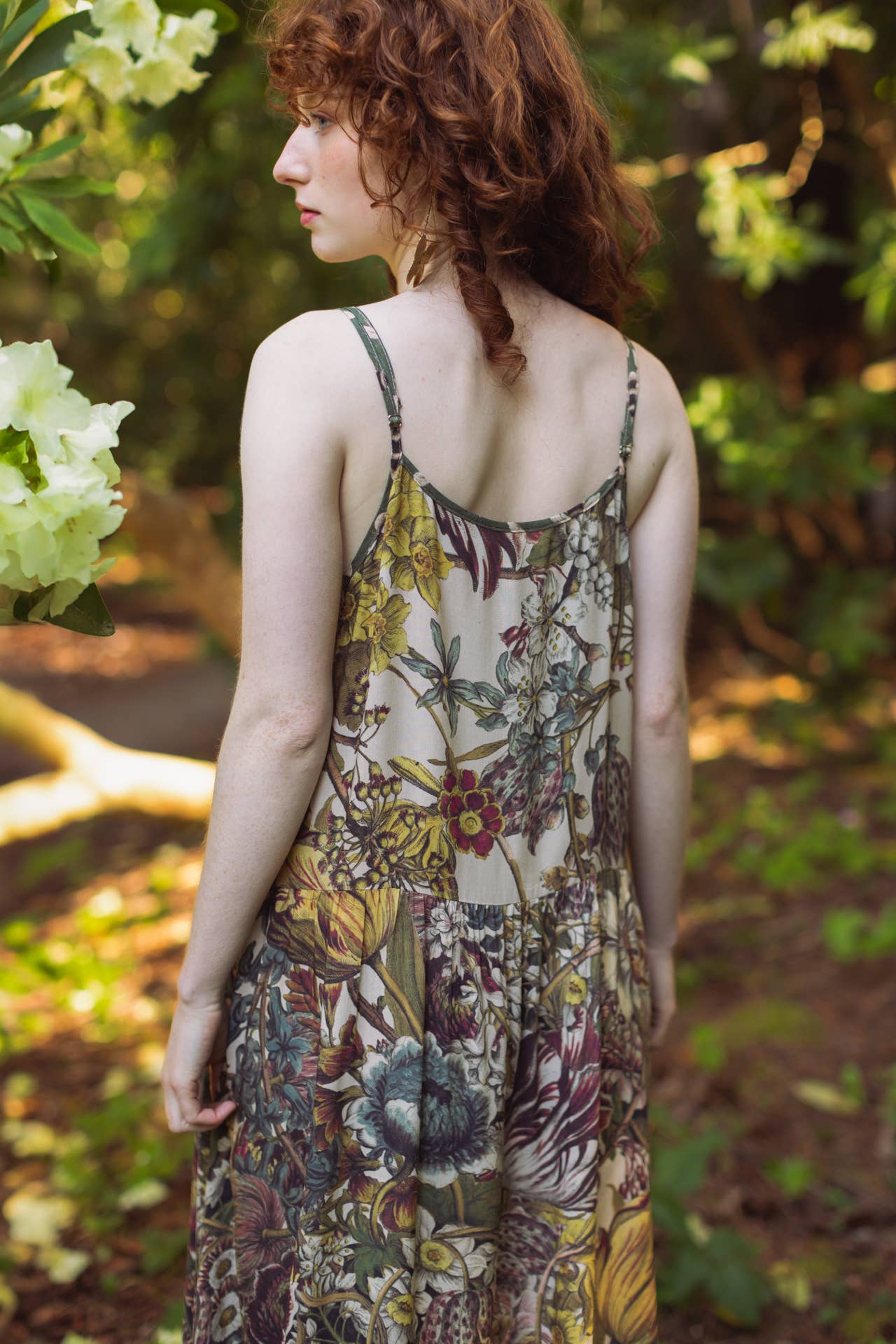Love Grows Wild Bohéme Slip Dress With Bees - ivyandlavyboutique Market of Stars