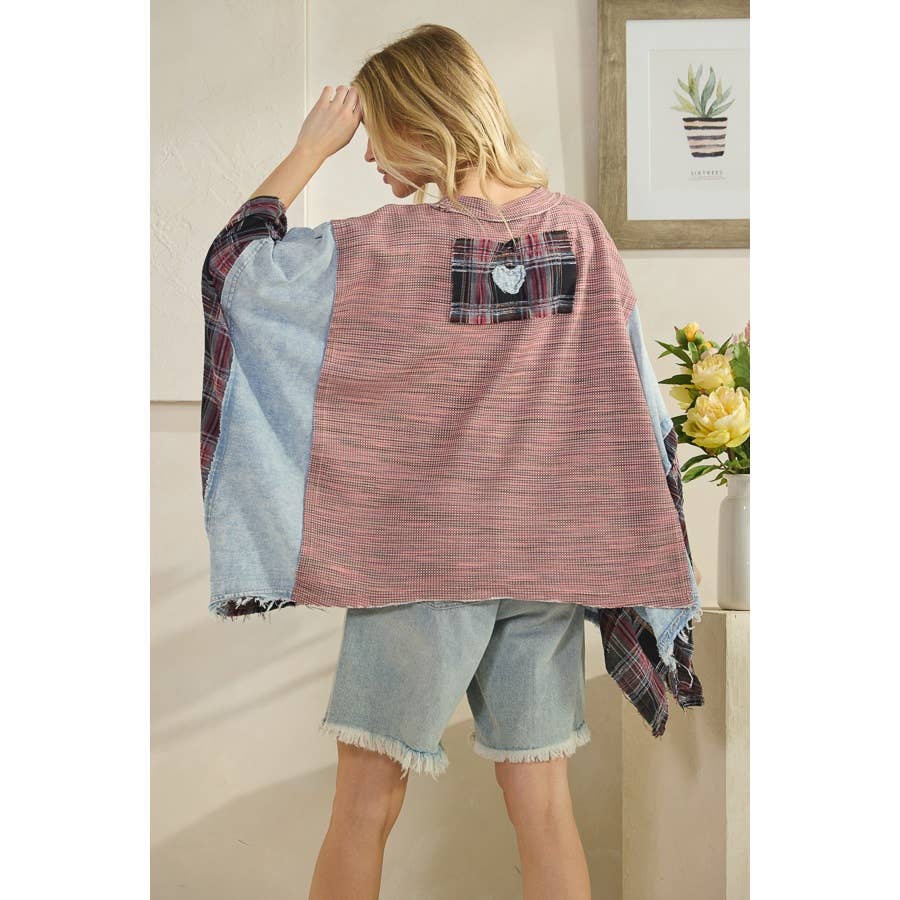 LOVE PATCHWORK in Pink - ivyandlavyboutique Oli&Hali