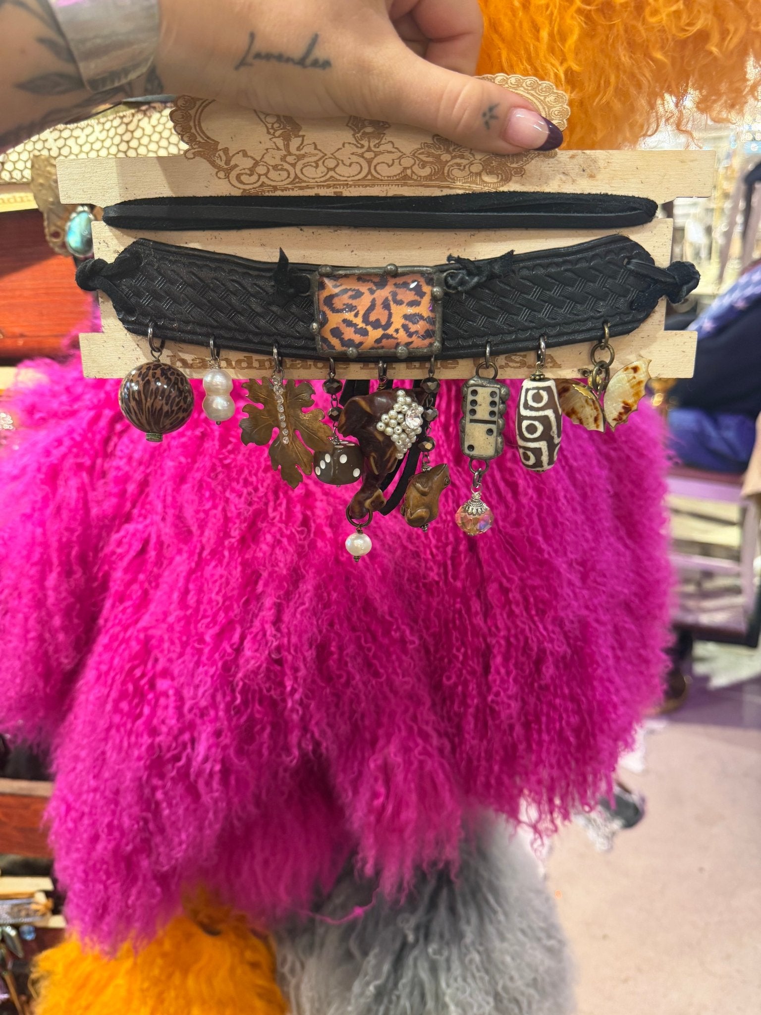 Madness Choker - ivyandlavyboutique Art by Amy