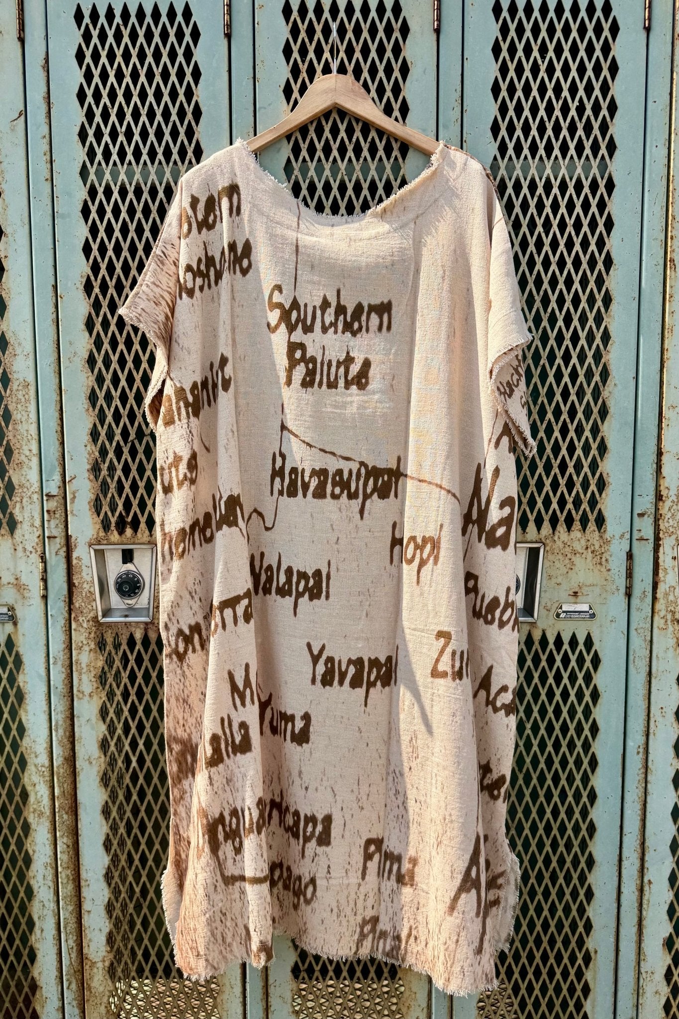 Mapped Out Full Tunic - ivyandlavyboutique LeParisPetit by I Love Linen