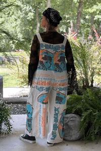 Market Fresh Overalls in Let er Buck - ivyandlavyboutique Jaded Gypsy