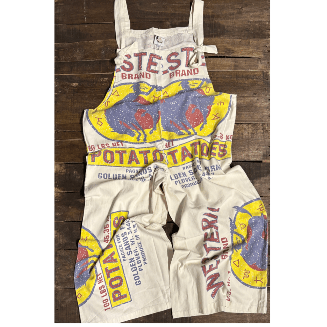 Market Fresh Overalls - Western - ivyandlavyboutique Jaded Gypsy