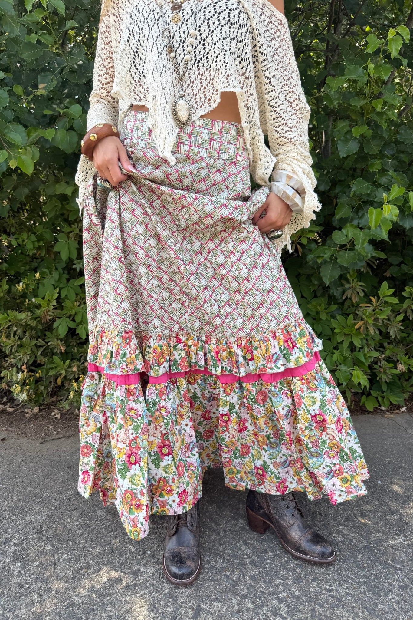 Mazzy’s Maxi Skirt - ivyandlavyboutique LA Skirts