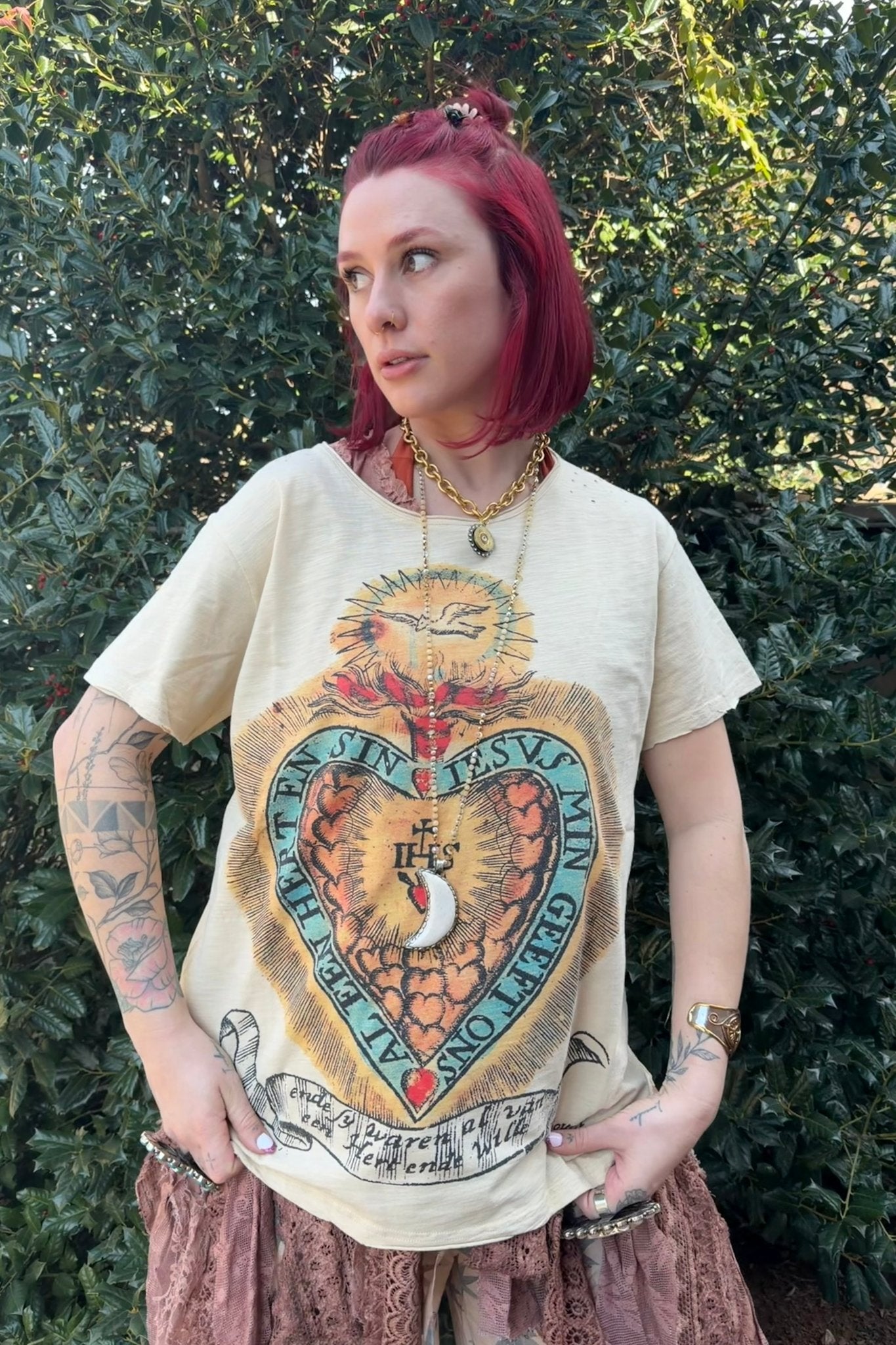 Moon Dance Tee in Divine - ivyandlavyboutique ivyandlavyboutique