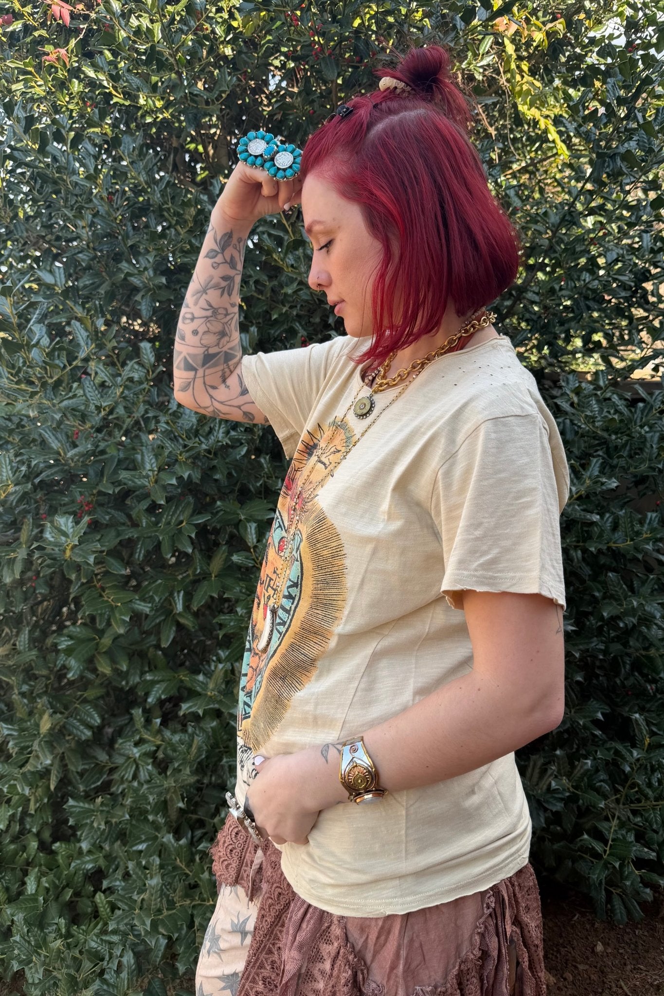 Moon Dance Tee in Divine - ivyandlavyboutique ivyandlavyboutique