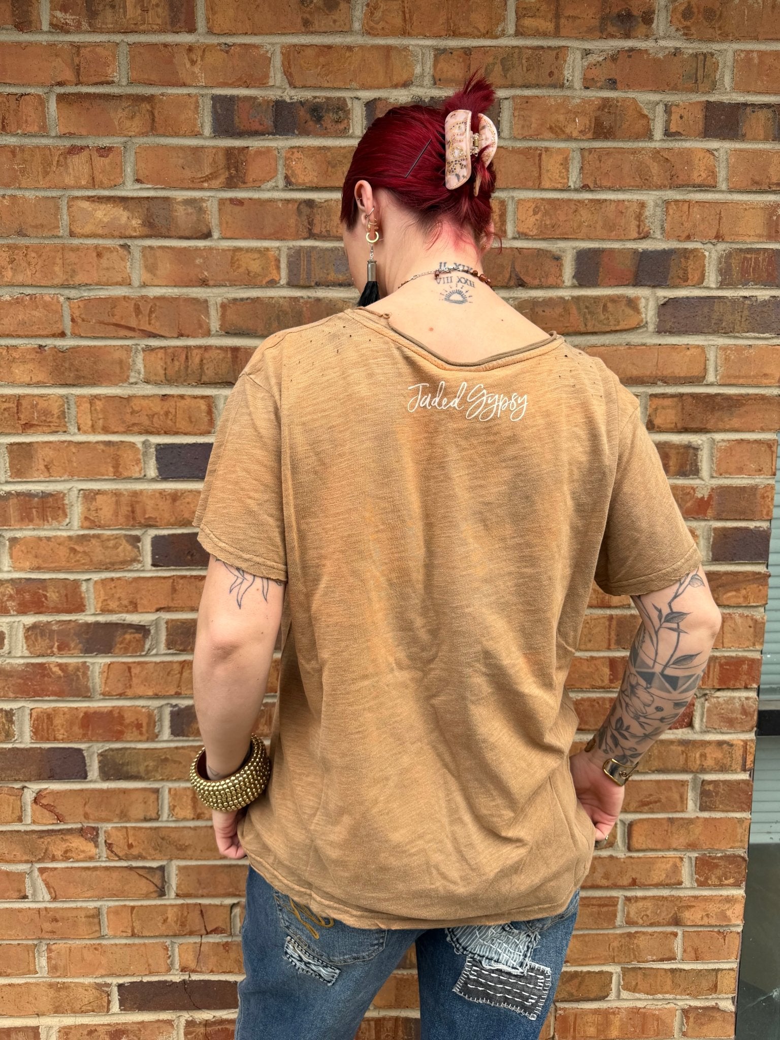 Moon Dance Tee in Peace & Love - ivyandlavyboutique ivyandlavyboutique