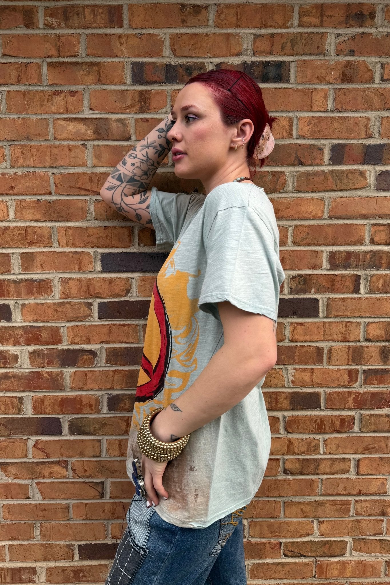 Moon Dance Tee in Peaceful Days - ivyandlavyboutique ivyandlavyboutique