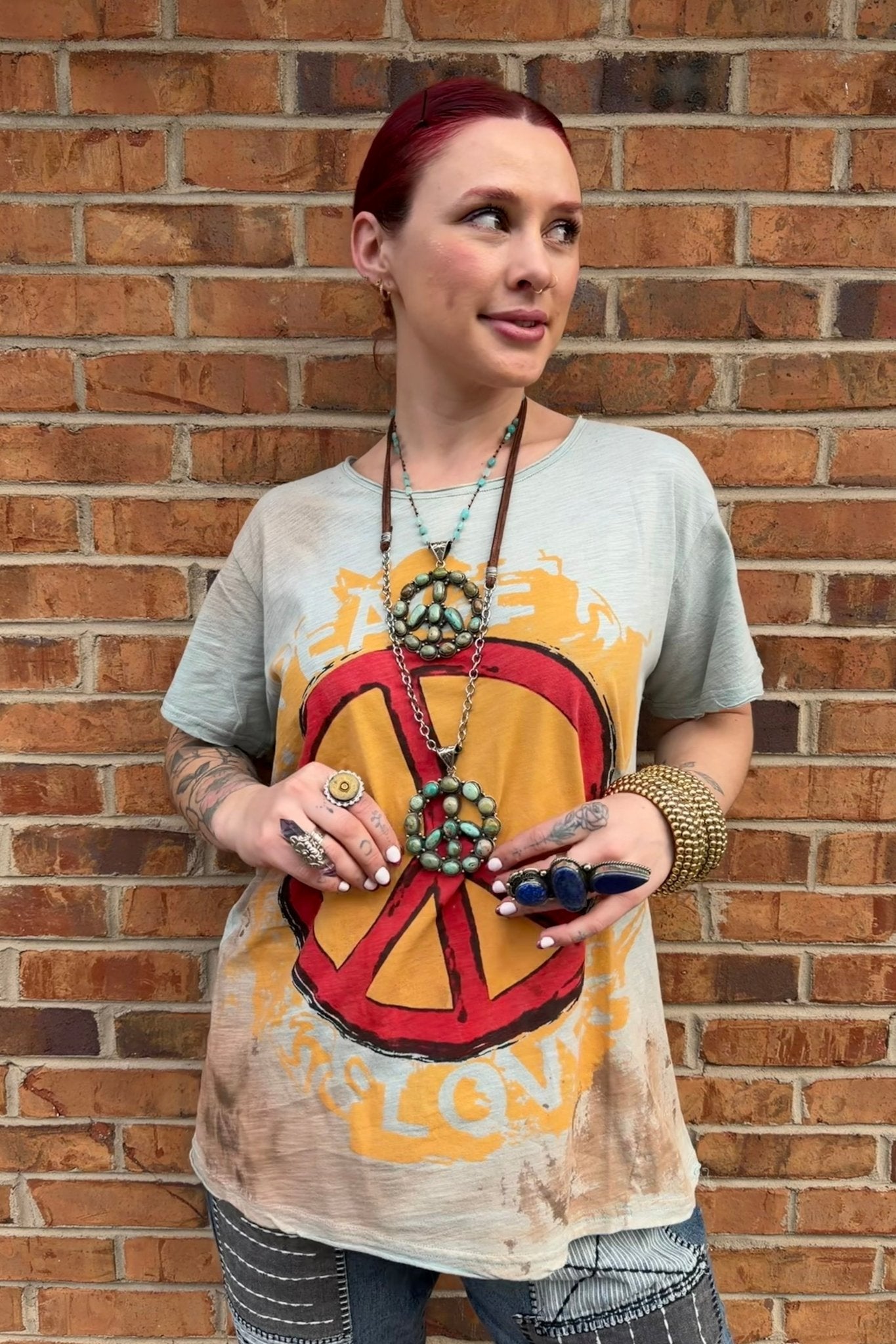 Moon Dance Tee in Peaceful Days - ivyandlavyboutique ivyandlavyboutique