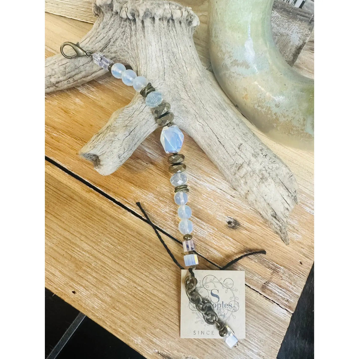 Moon Drop Pearl Bracelet - ivyandlavyboutique Scooples Jewelry
