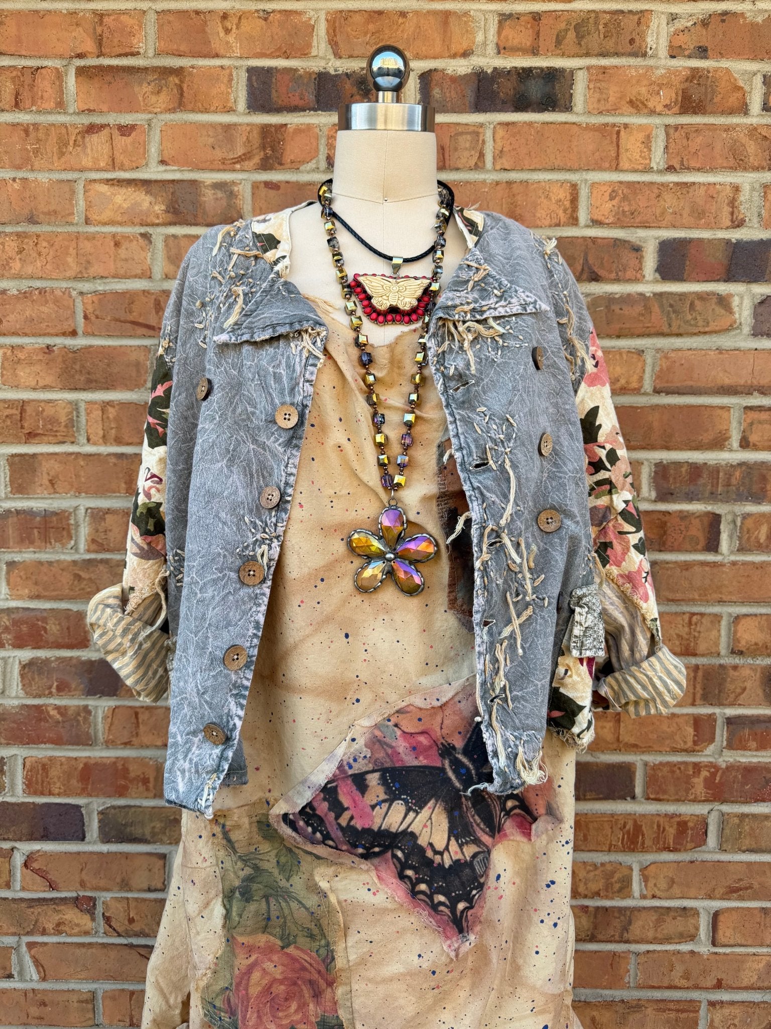 Moon Glow Butterfly Dress - ivyandlavyboutique A Rare Bird Shop