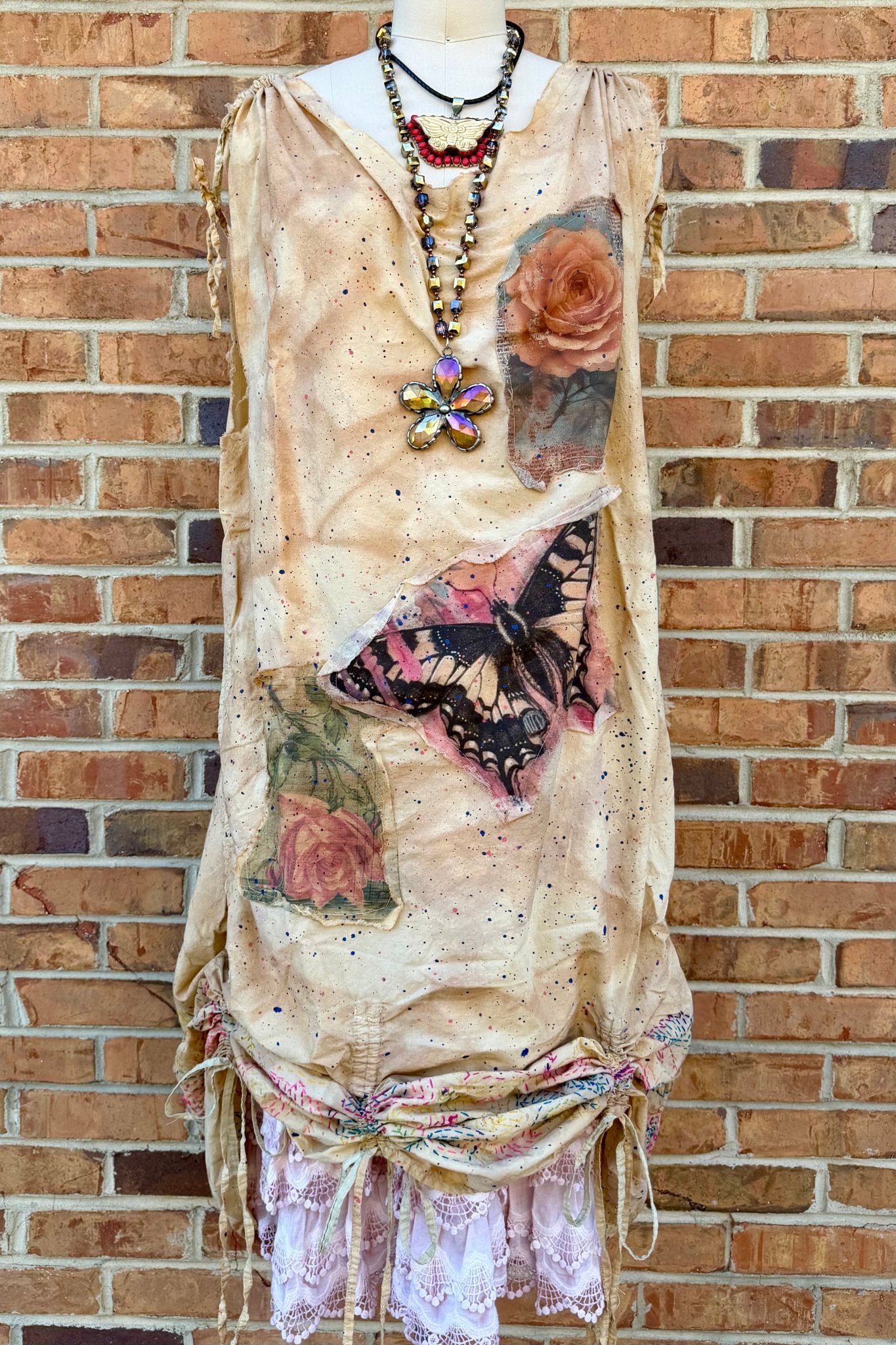Moon Glow Butterfly Dress - ivyandlavyboutique A Rare Bird Shop