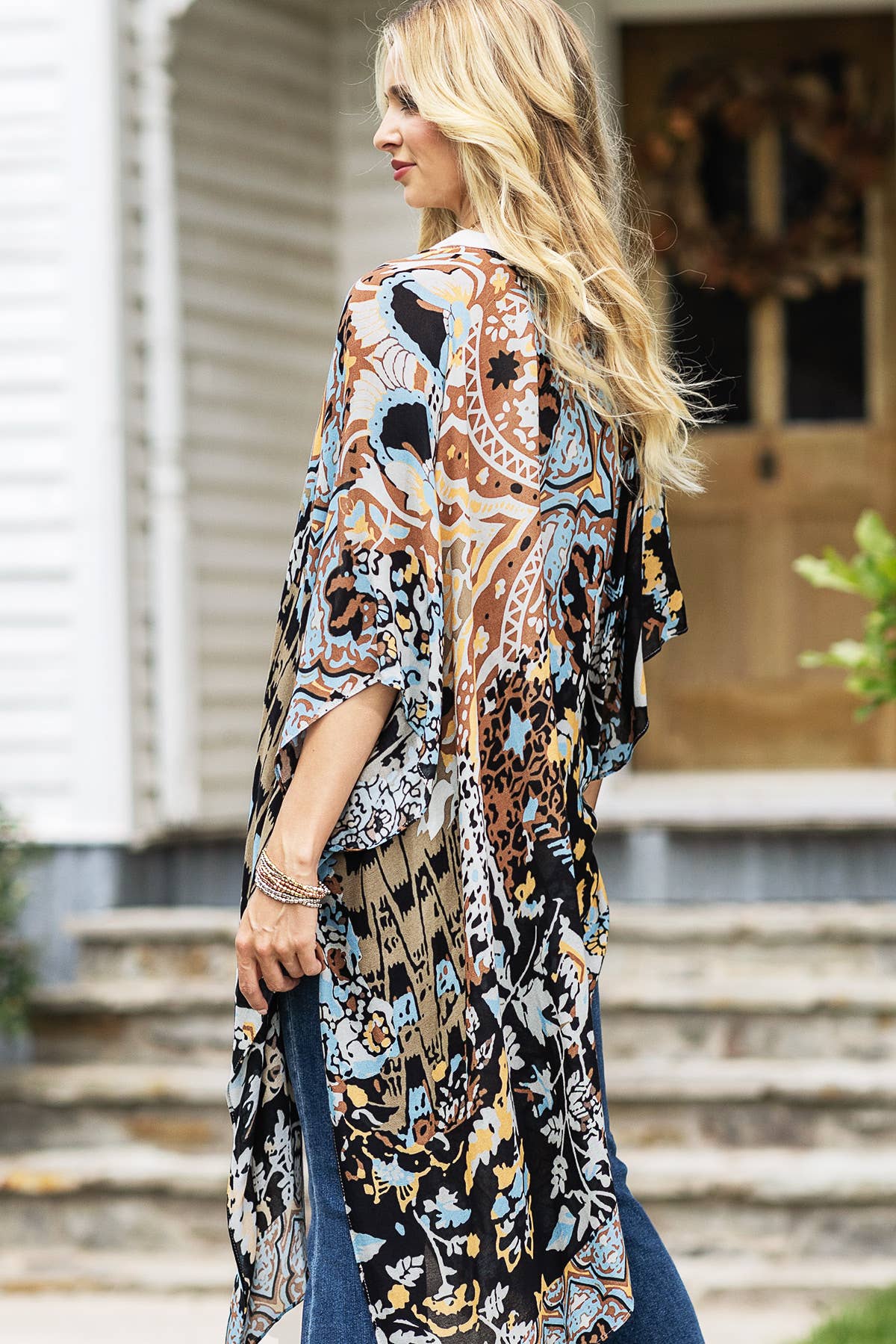 Moonbeam Kimono - ivyandlavyboutique Urbanista