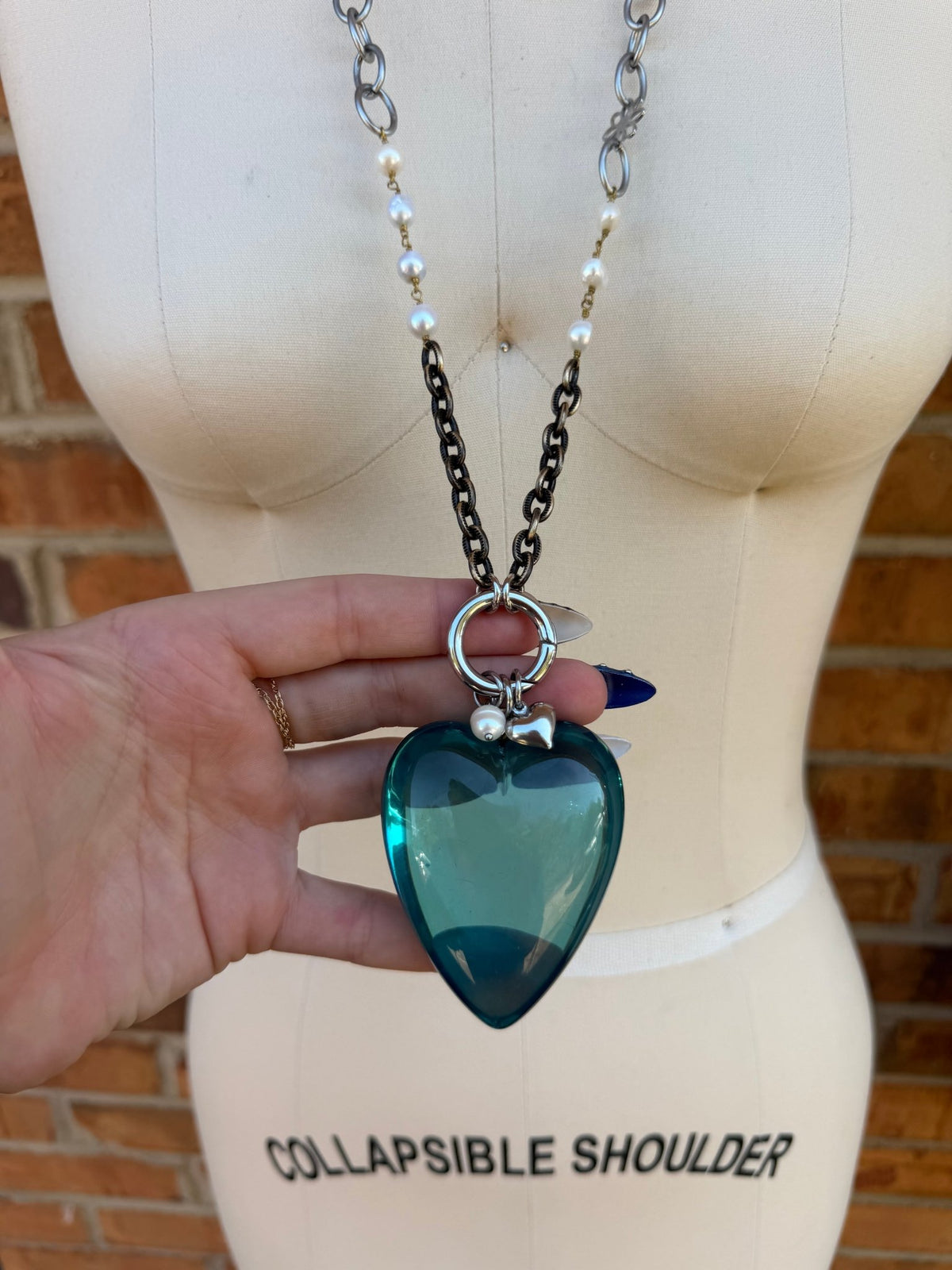 Moonbeam Masquerade Heart Necklace - Boho Wanderlust Boutique Boho Wanderlust Boutique